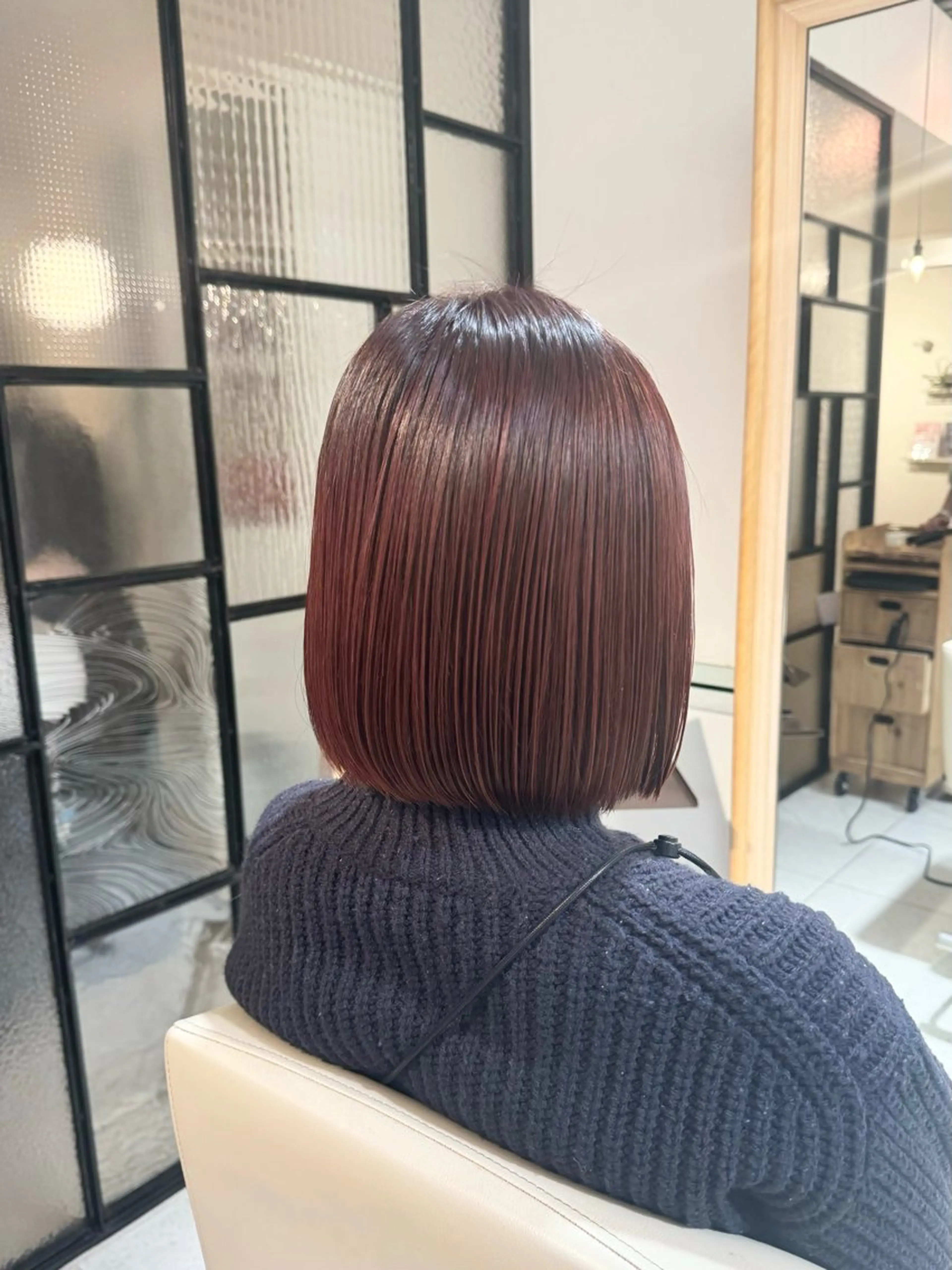 ショート カラー 山内 瑞穂のヘアスタイル