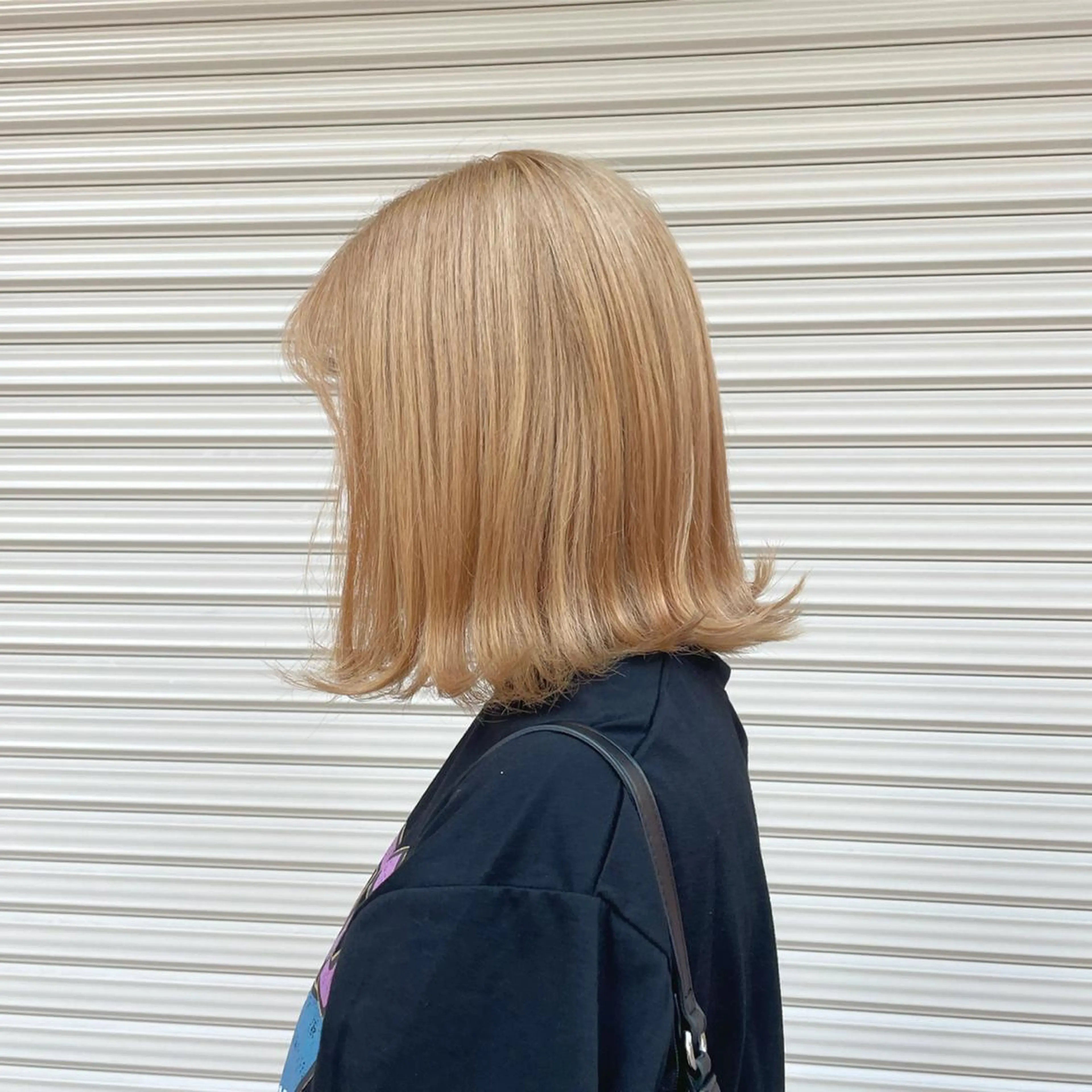 ミディアム chic 有山 美瑠のヘアスタイル