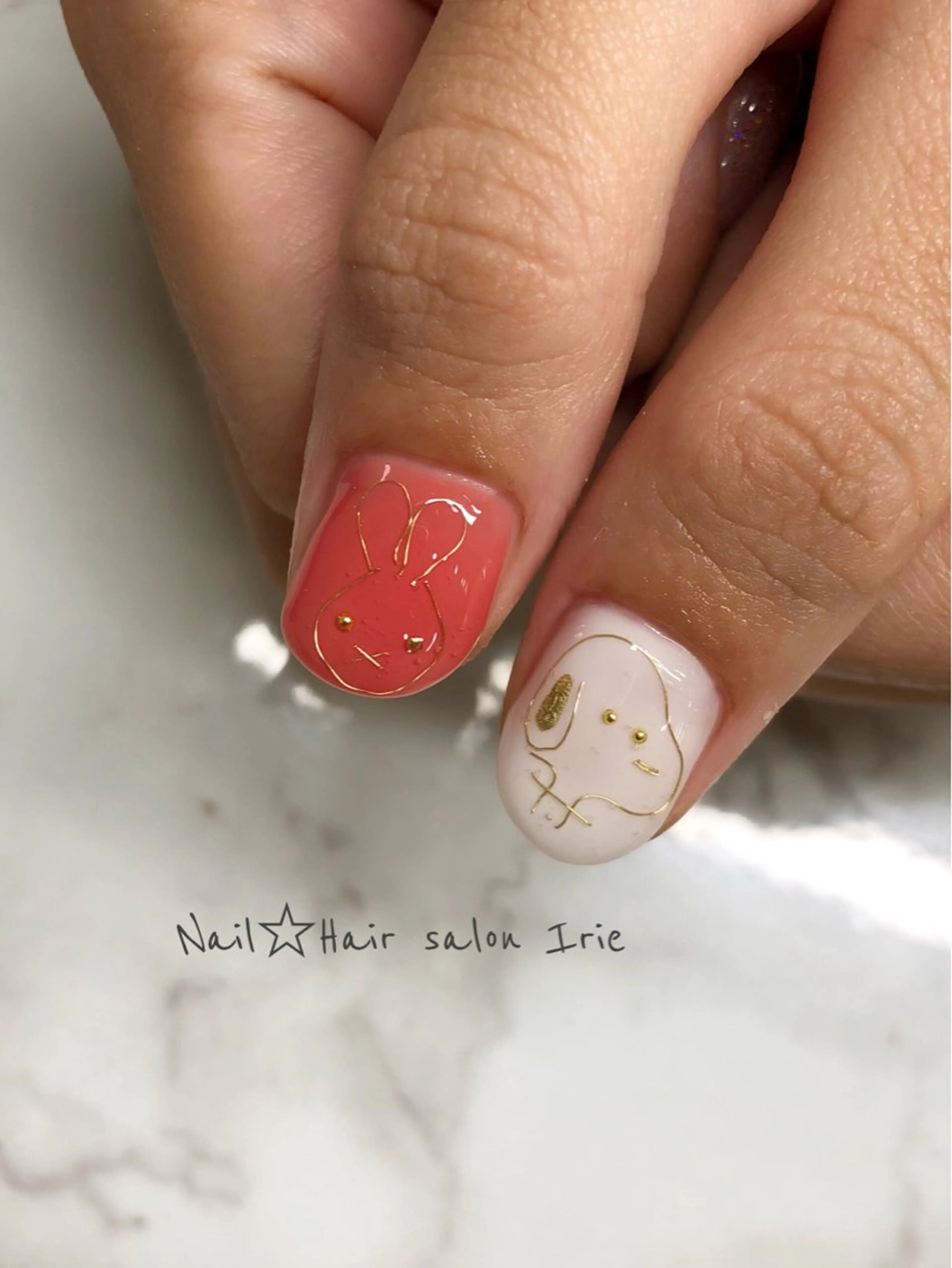 ネイル Hair salon Irie所属・與儀 知佳のネイルデザイン