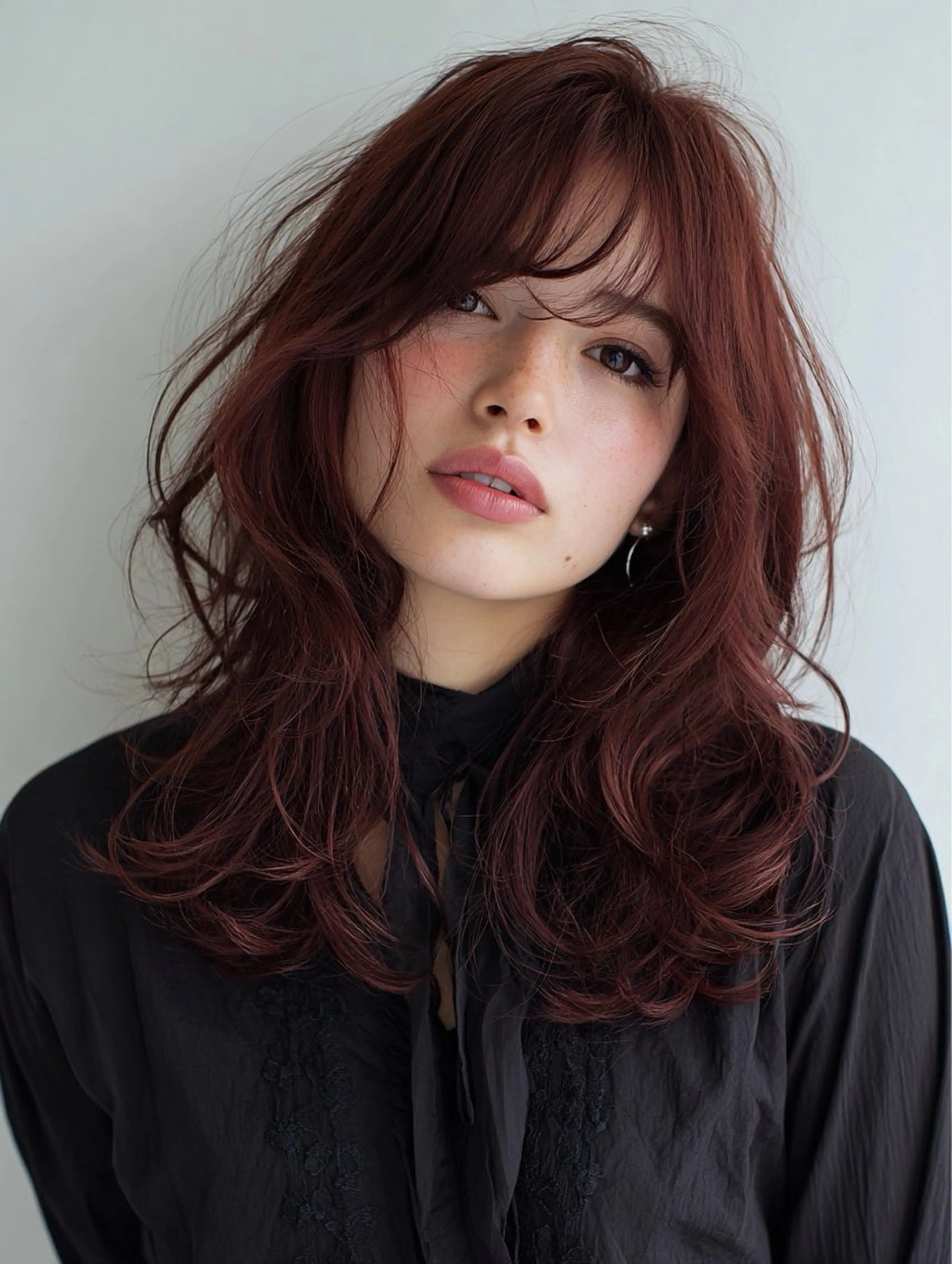 セミロング カラー パーマ ヘアアレンジ メンズ メンズブリーチ アディクシーカラー ブリーチ 透明感カラー イルミナカラー カット ヘアカラー 新宿駅近♡友達とOK 🦋W -ワット -のヘアスタイル