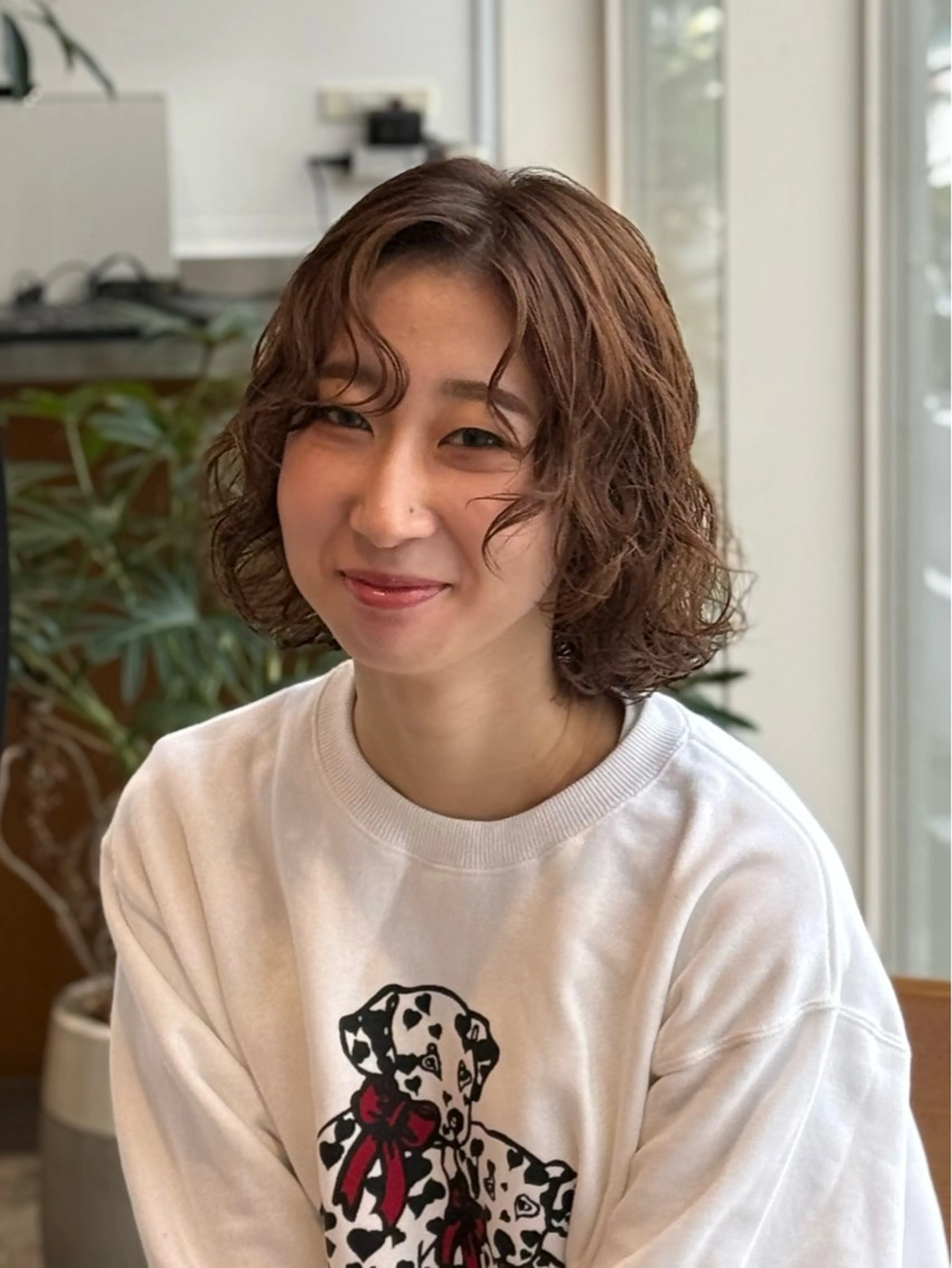 ショート 山口 芽依のヘアスタイル
