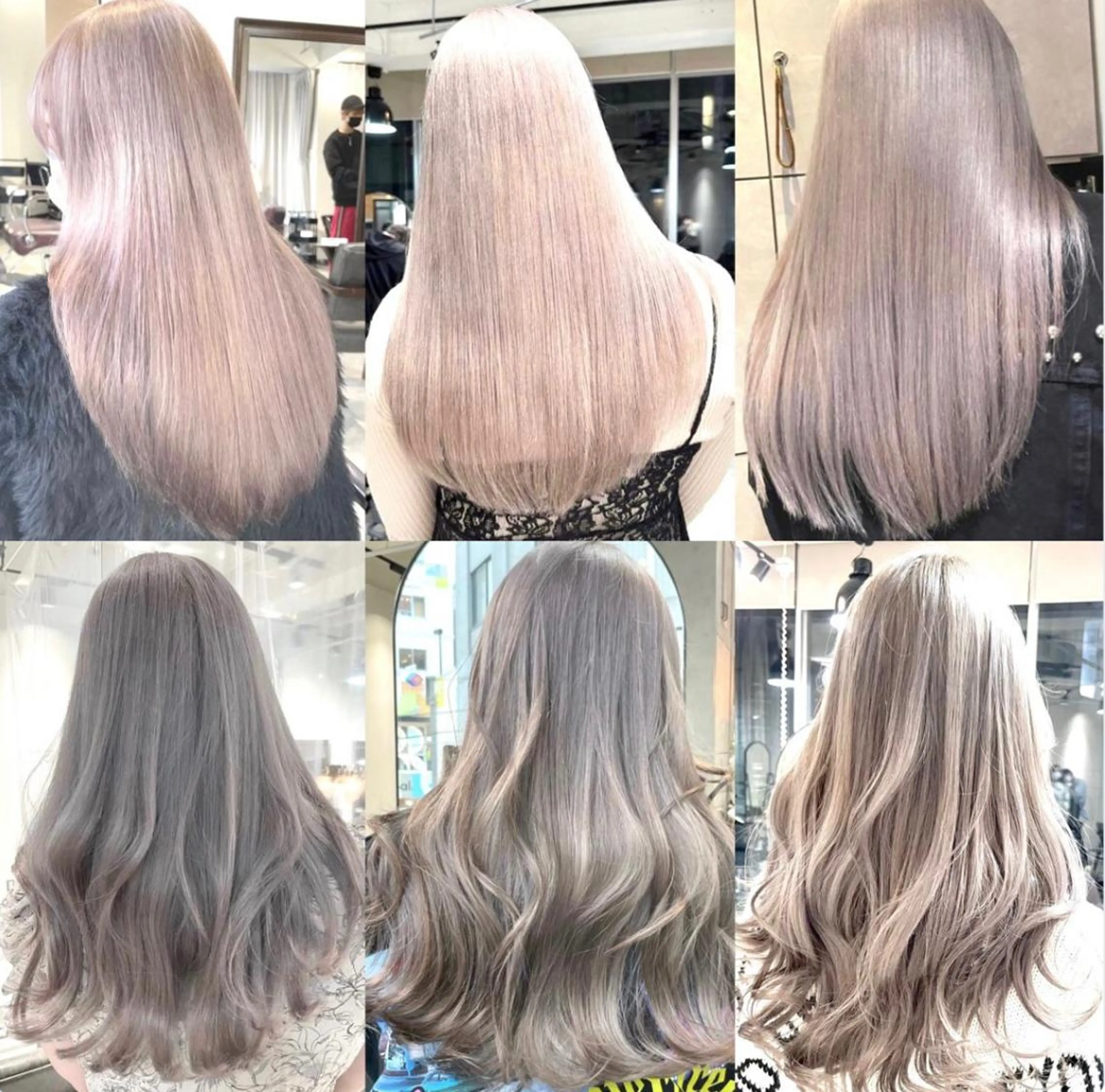 セミロング カラー ヘアアレンジ ヘアカラー 🌹TikTok４万 ﾌｫﾛﾜｰ🌹AKIのヘアスタイル