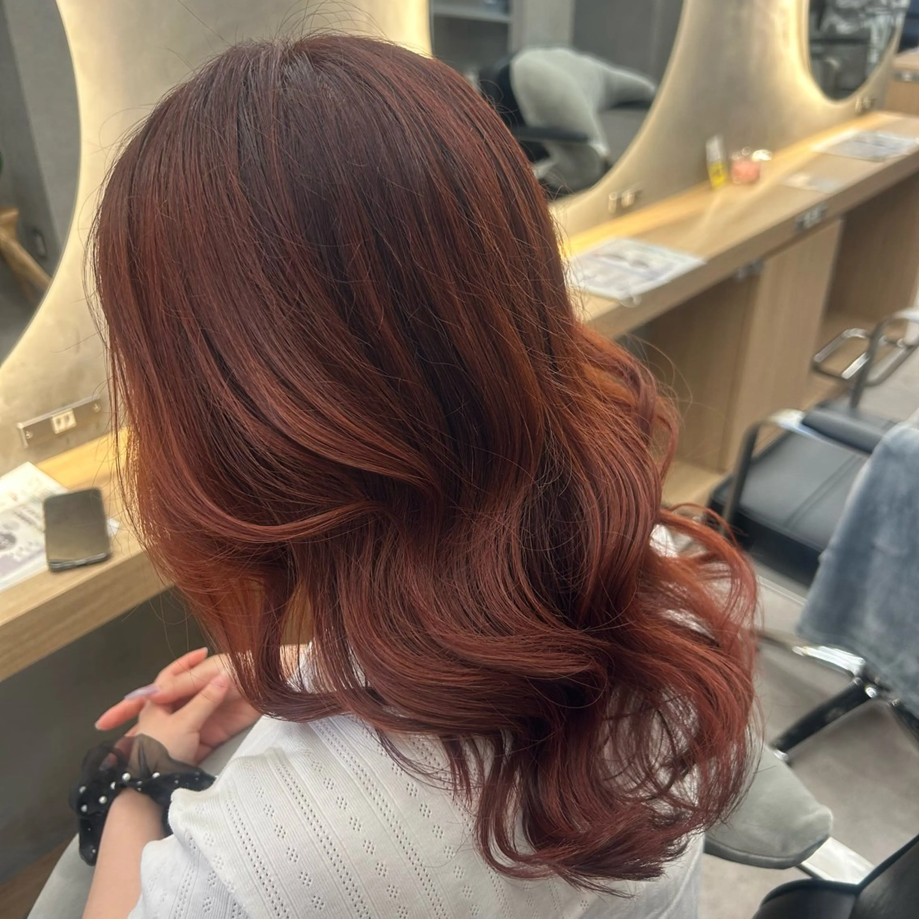 【ブリーチなし🎀】カット＋カラー＋Aujuaトリートメントの写真