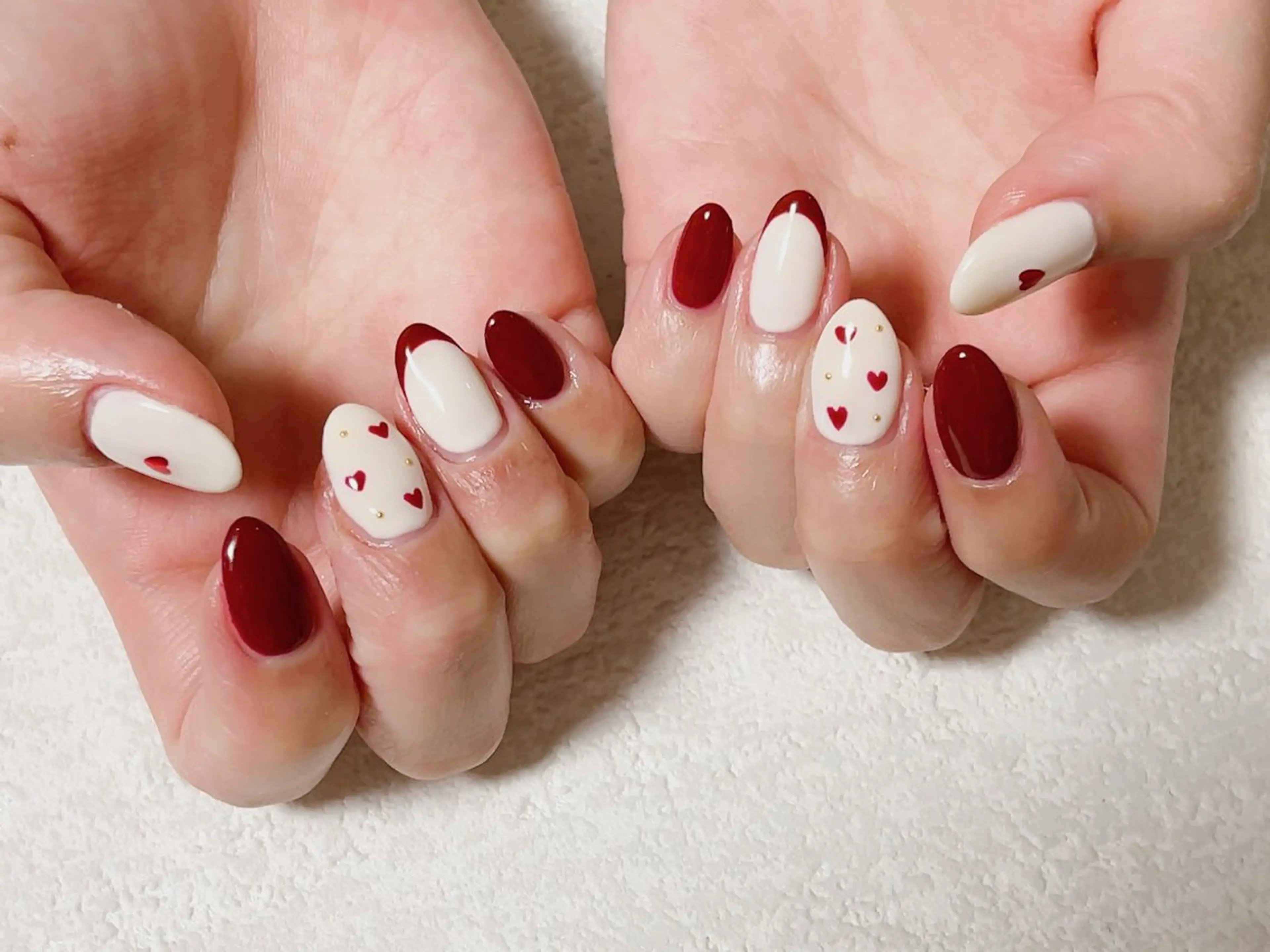 ネイル オーロラネイル フットネイル フレンチネイル ジェルネイル ハート kiki nail &brow二子玉川の眉毛・アイブロウイメージ
