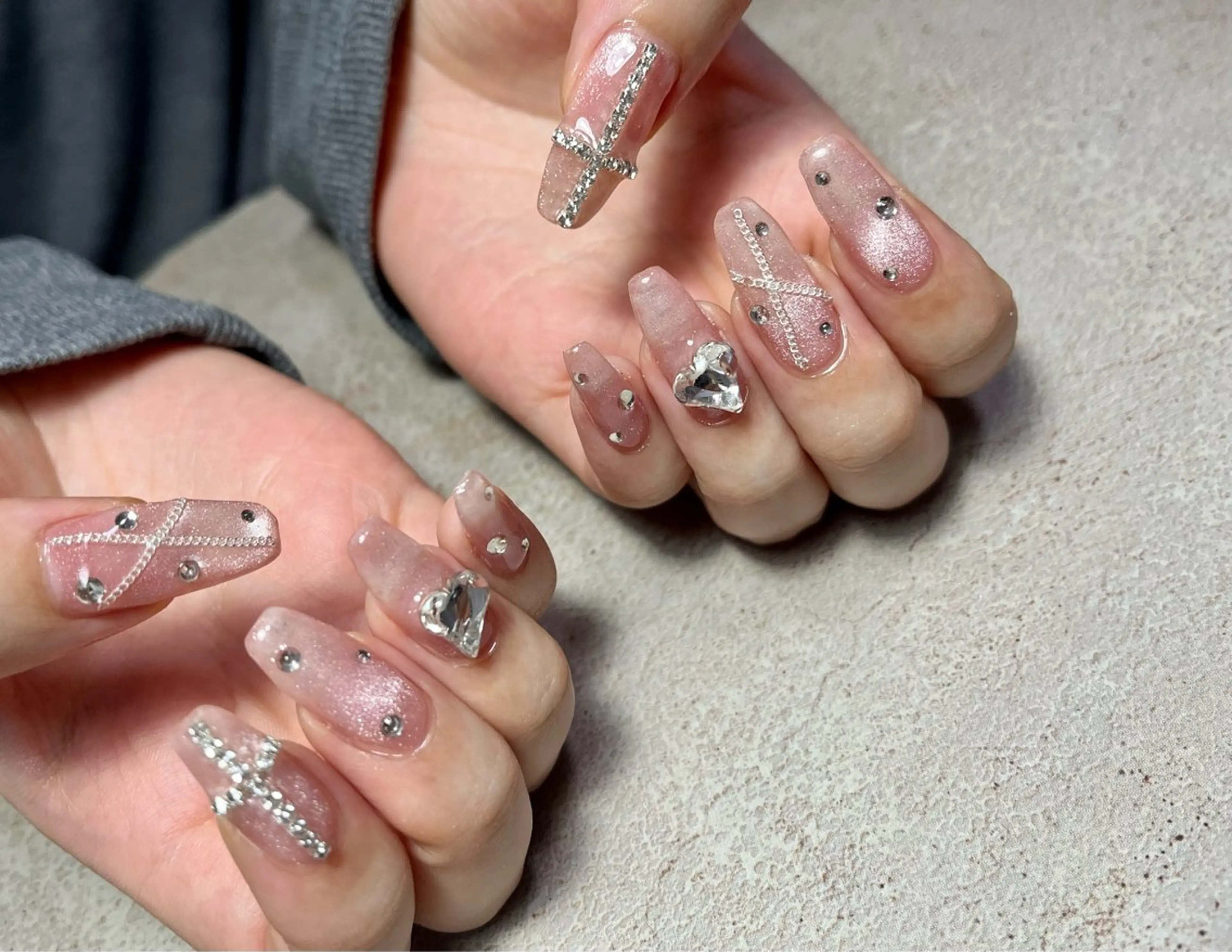 ネイル ハンドネイル goldgleams ちなのネイルデザイン