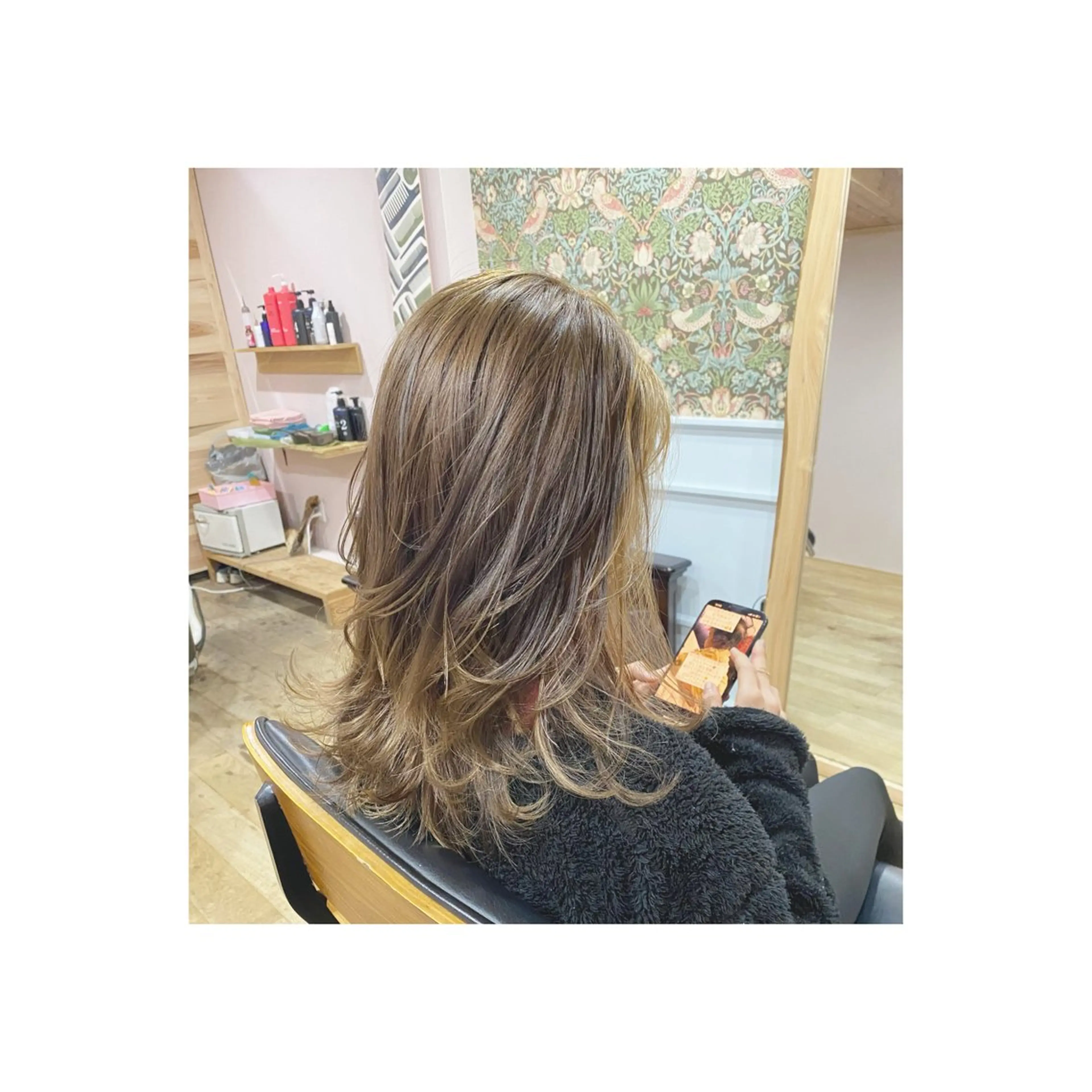 セミロング MaaR所属・Asuka Mabuchiのヘアスタイル