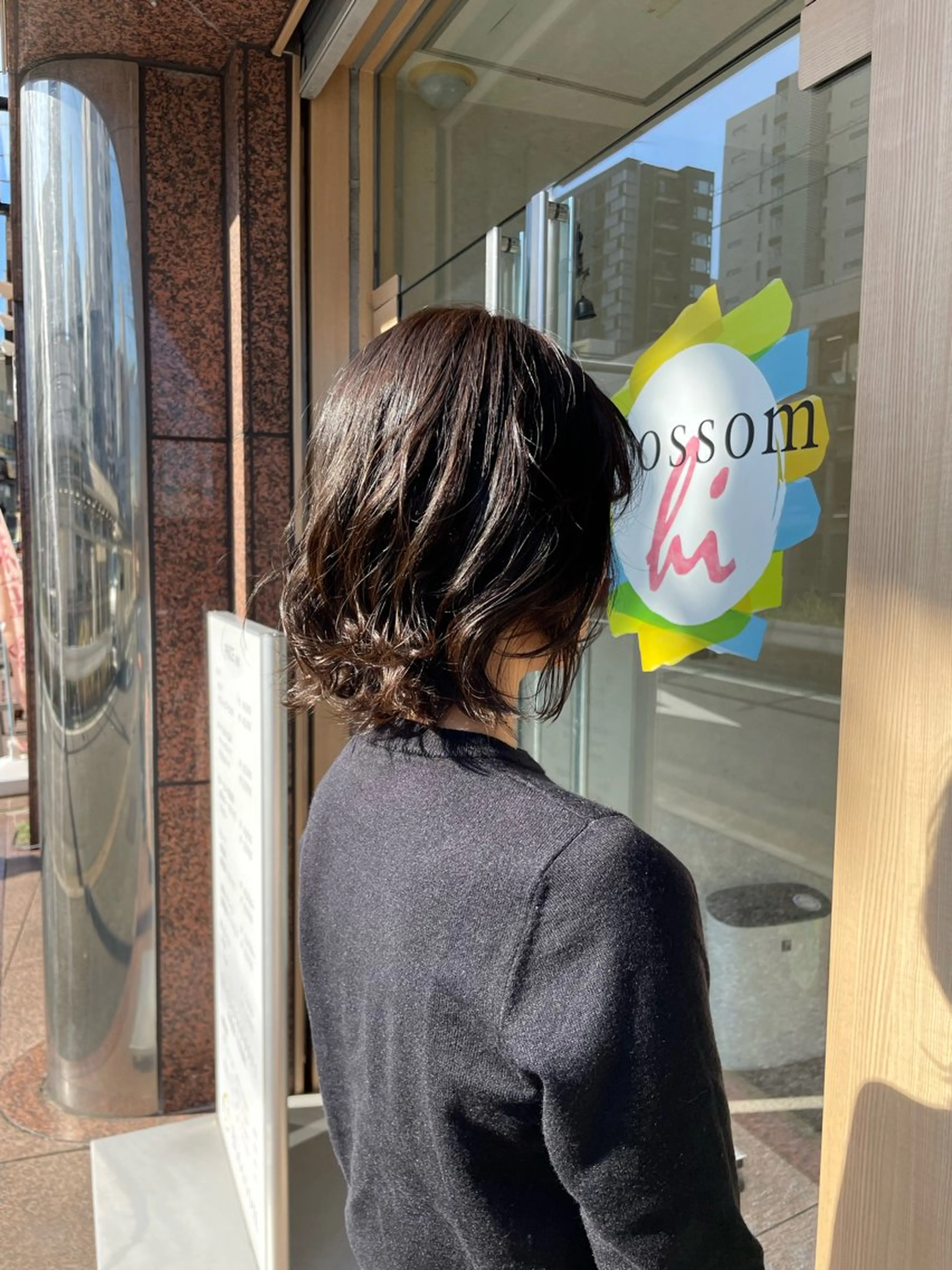 ショート カラー ブラウンカラー ハイライトカラー ハイライト 髪質改善/Bloss om🌷高橋沙衣のヘアスタイル