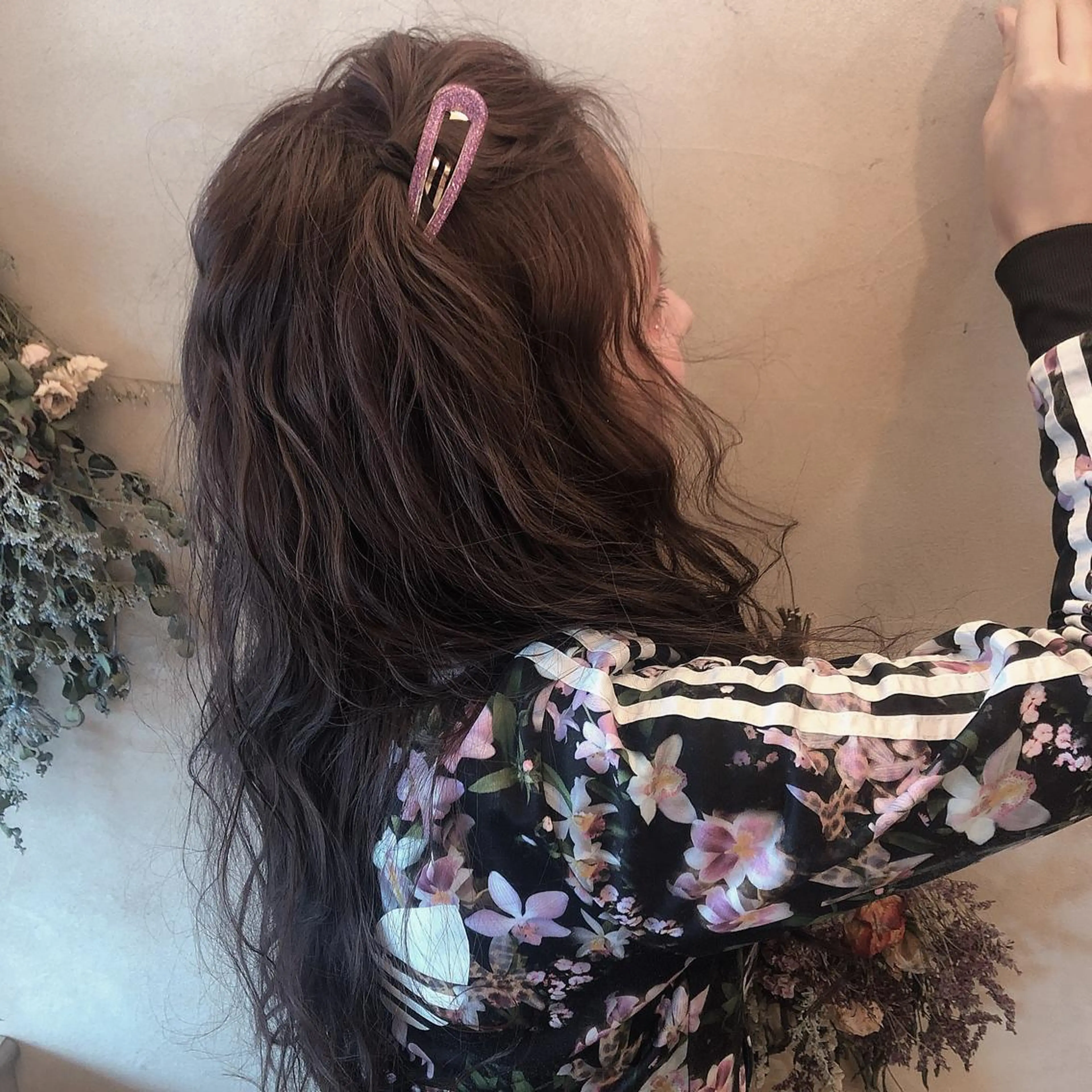 ロング カラー パーマ ヘアアレンジ キッズ ブリーチ ブラウンカラー ラベンダーカラー ブリーチなしカラー ヘアカラー トリートメント stylist 🎀 kanaのその他イメージ