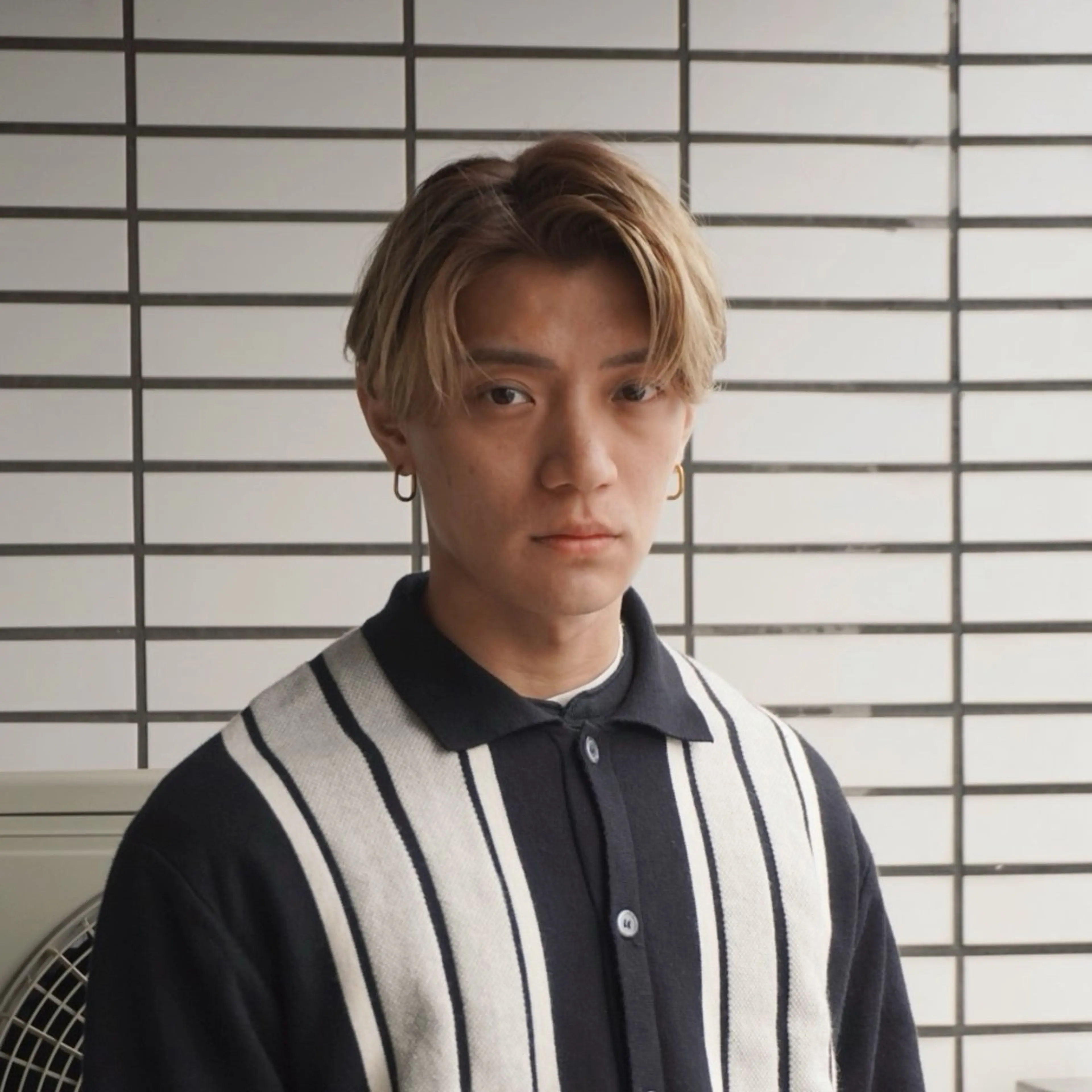 メンズ カット RIKU⚡️毛流れ ヘア×眉ワックスのヘアスタイル