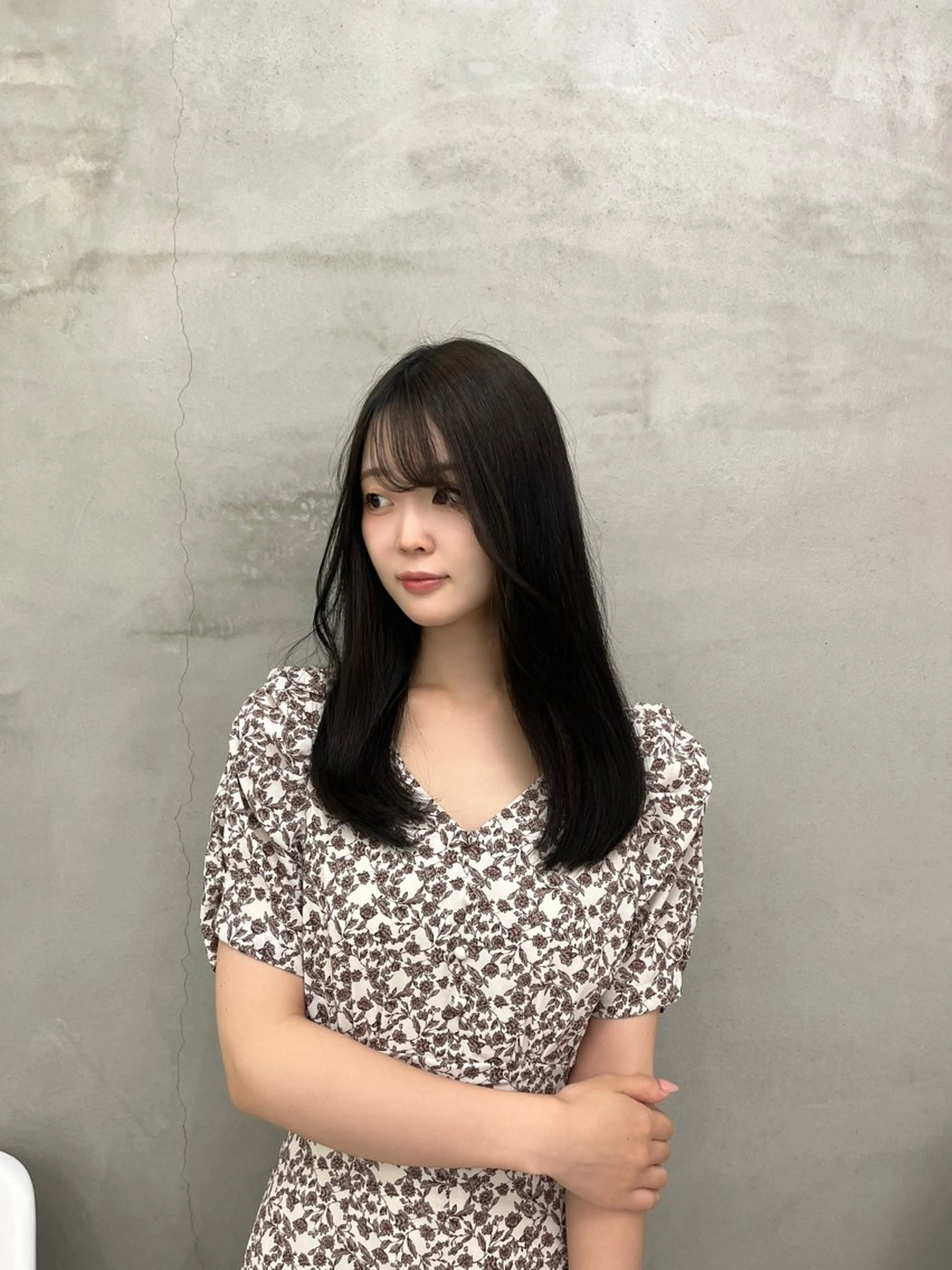 セミロング Tiffa二子玉川所属・レイヤーカット 🌻AOI🌻のヘアスタイル