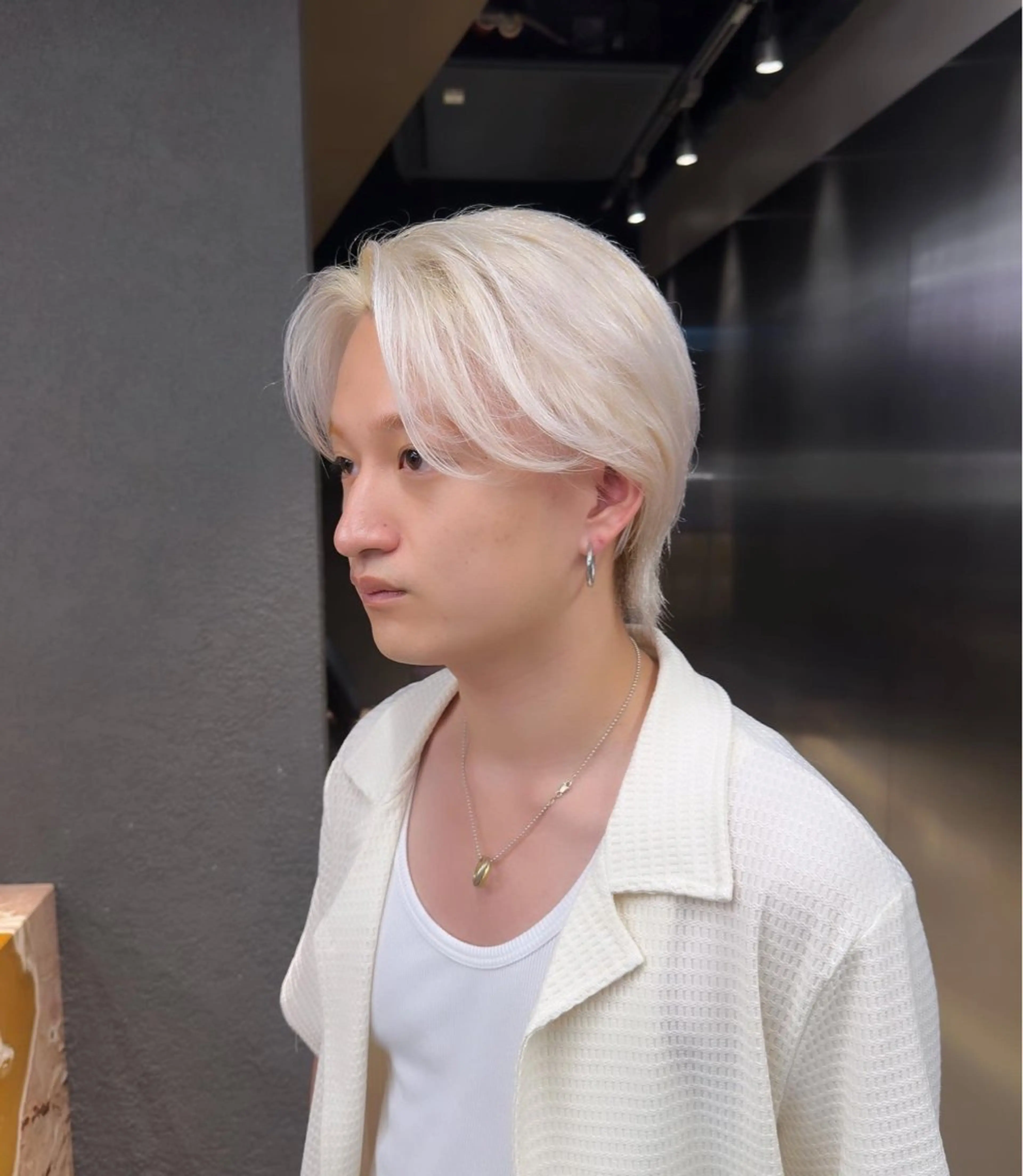 ショート カラー メンズ ヘアカラー トリートメント 鈴木/ニュアンス パーマ/メンズのヘアスタイル