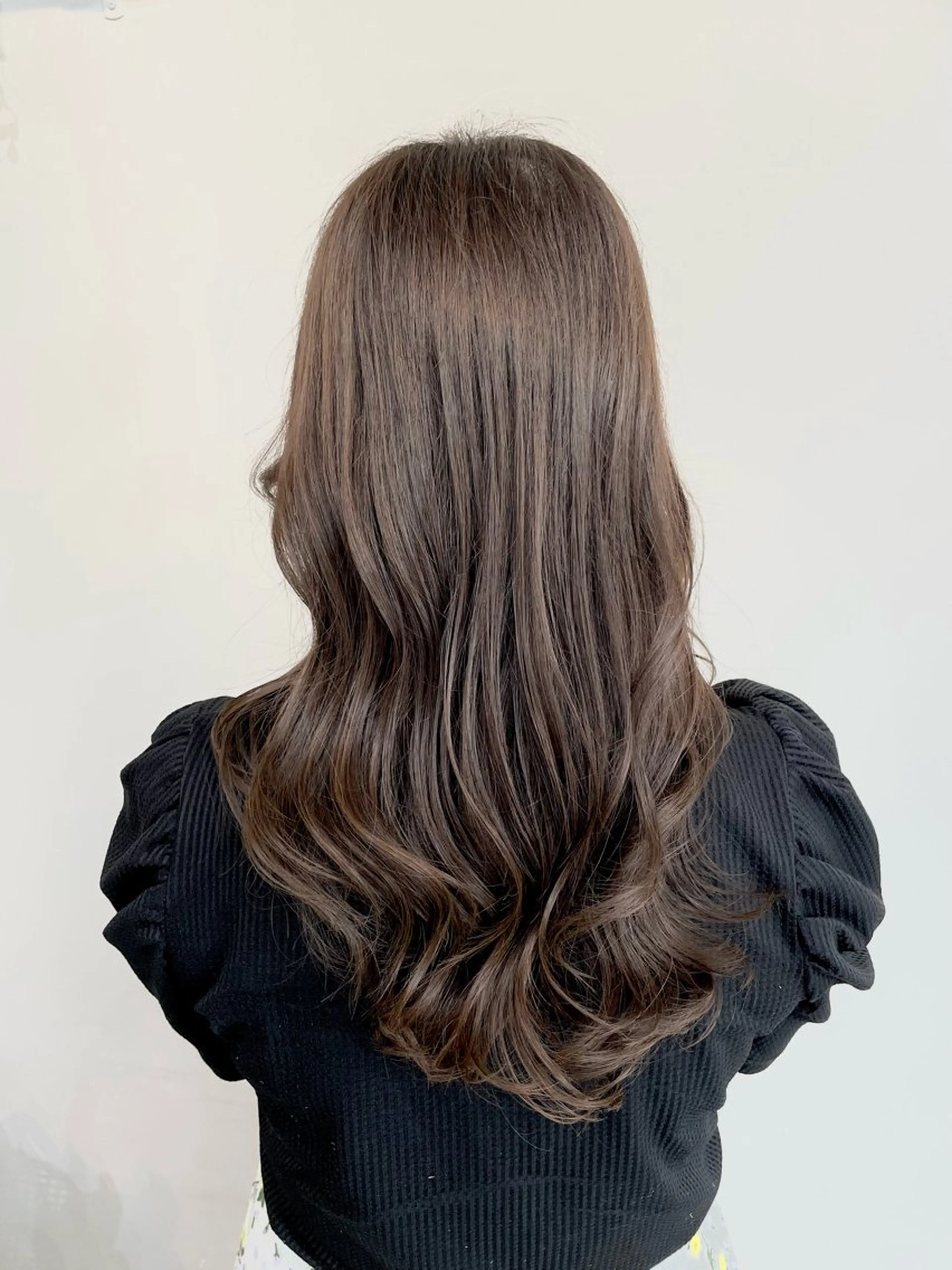 ロング カラー 今雪 聡美のヘアスタイル