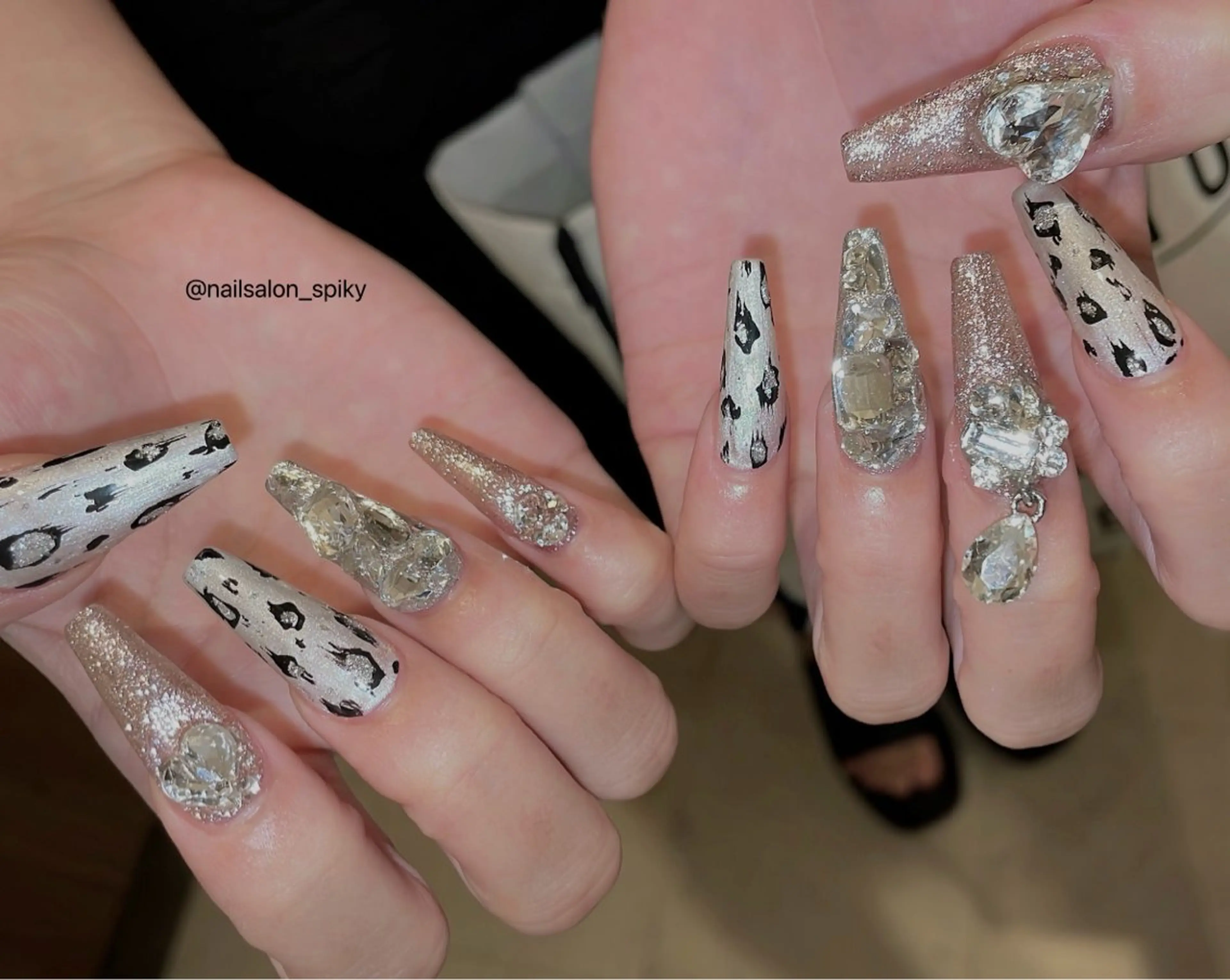 ネイル Spiky とうげ ふうかのネイルデザイン