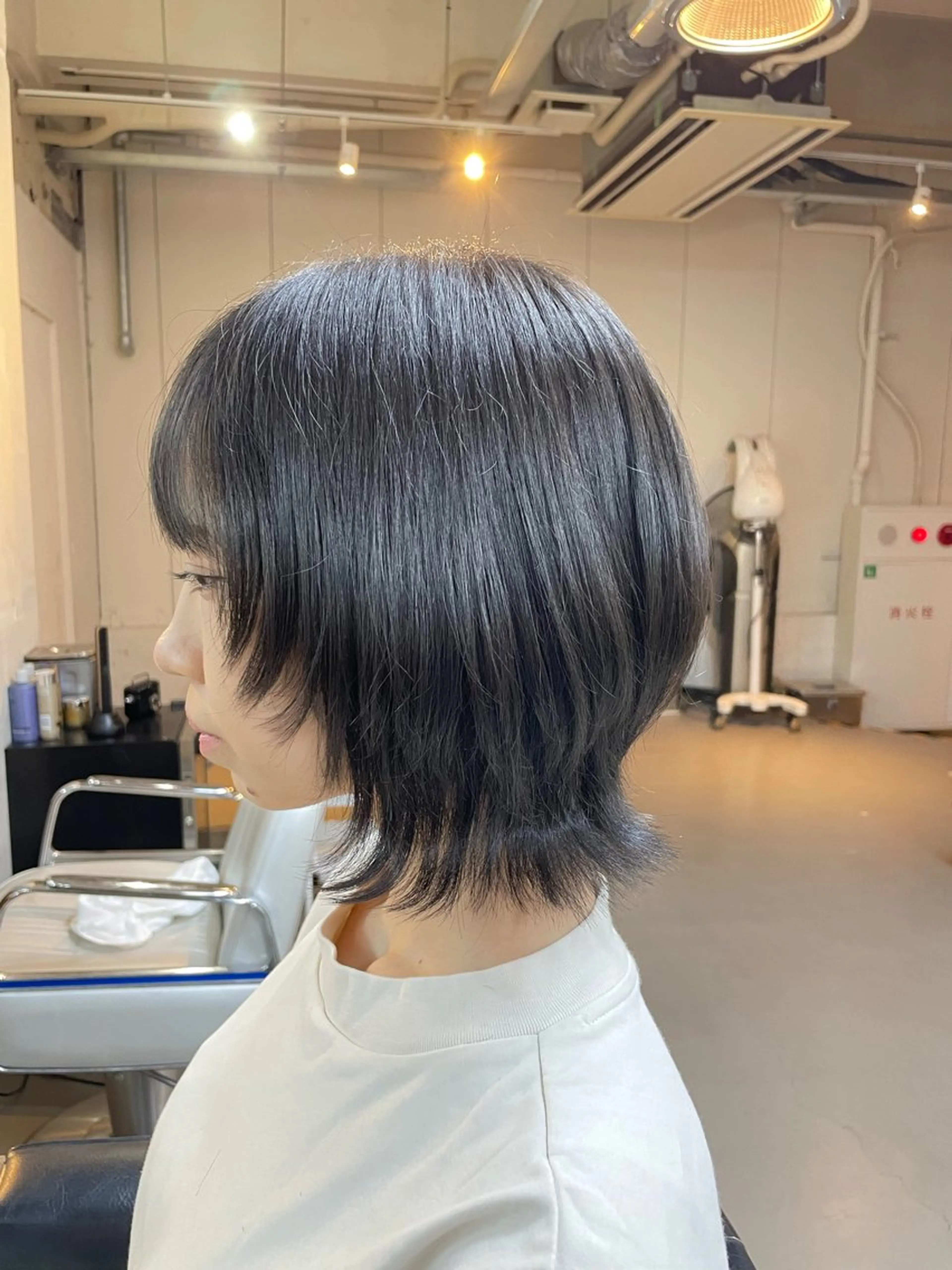 ミディアム CHIHIRO メリケンビューティーのヘアスタイル