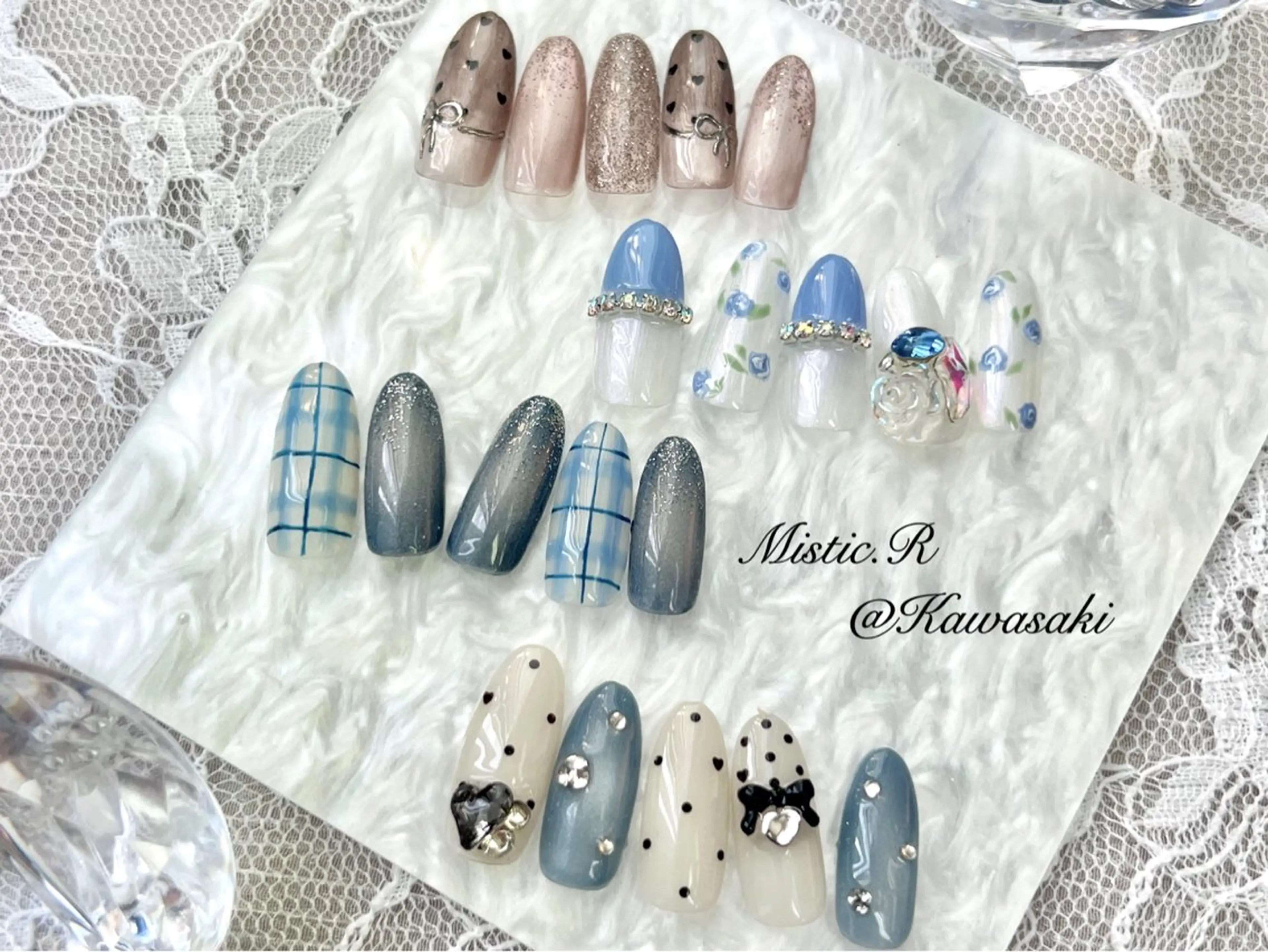 ネイル ハンドネイル Mistic.R 川崎店 渋谷のマツエク・マツパデザイン