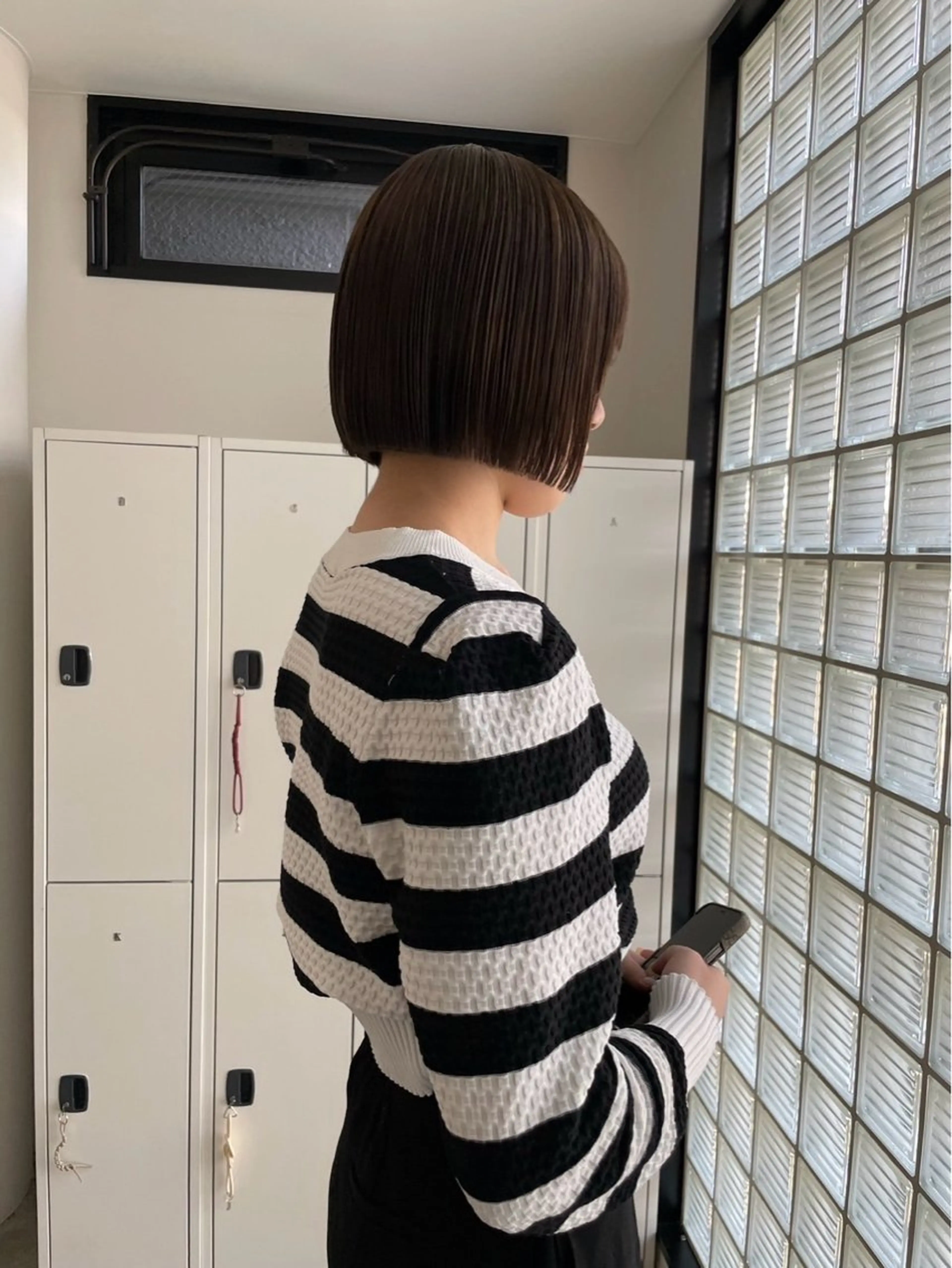 ショート ボブ 🟡ひろの/ツヤ カラー/髪質改善🟡のヘアスタイル