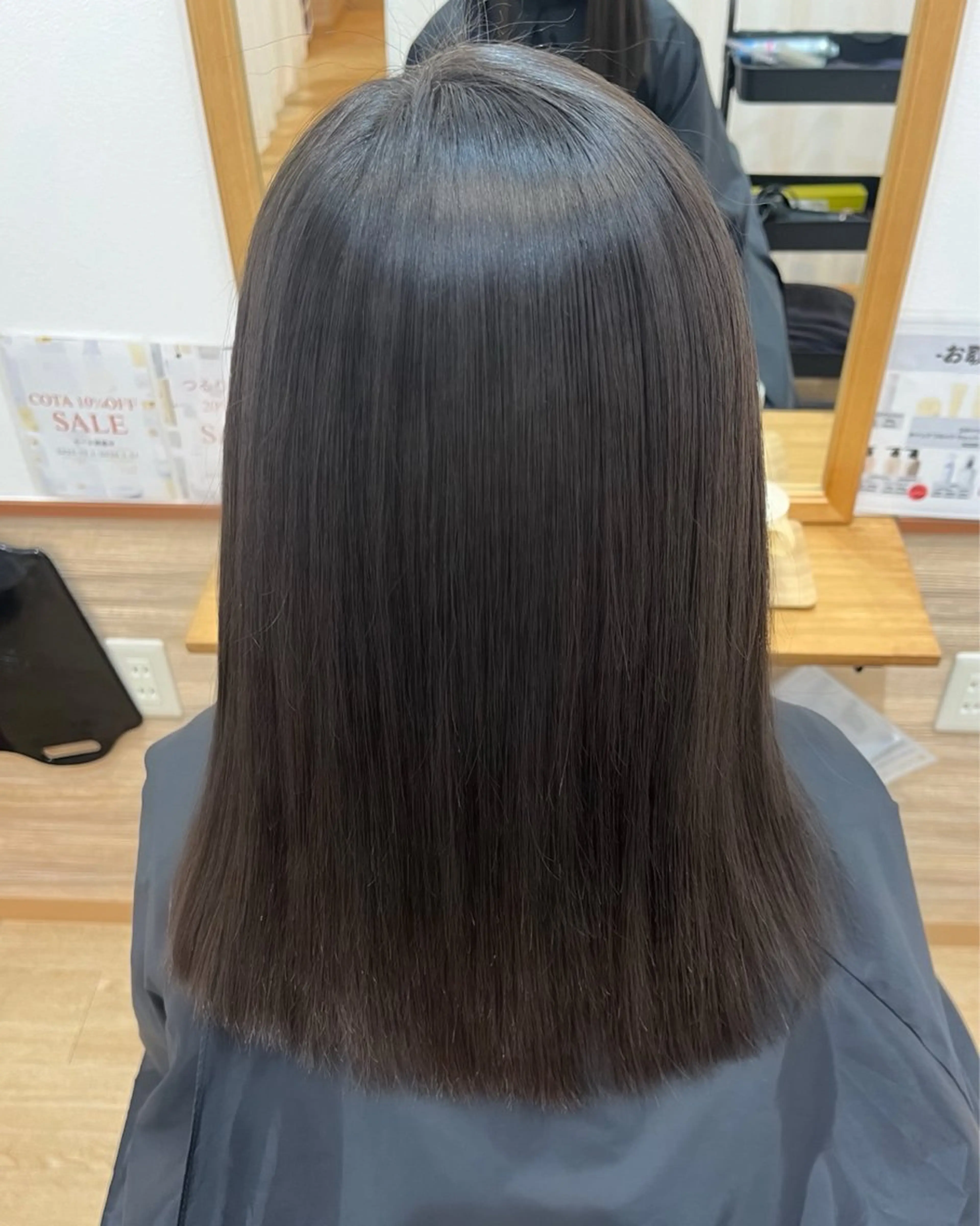 ミディアム 縮毛矯正 トリートメント カット 縮毛矯正 トリートメント 🌼カラー 🌼渡辺歩🌼のヘアスタイル