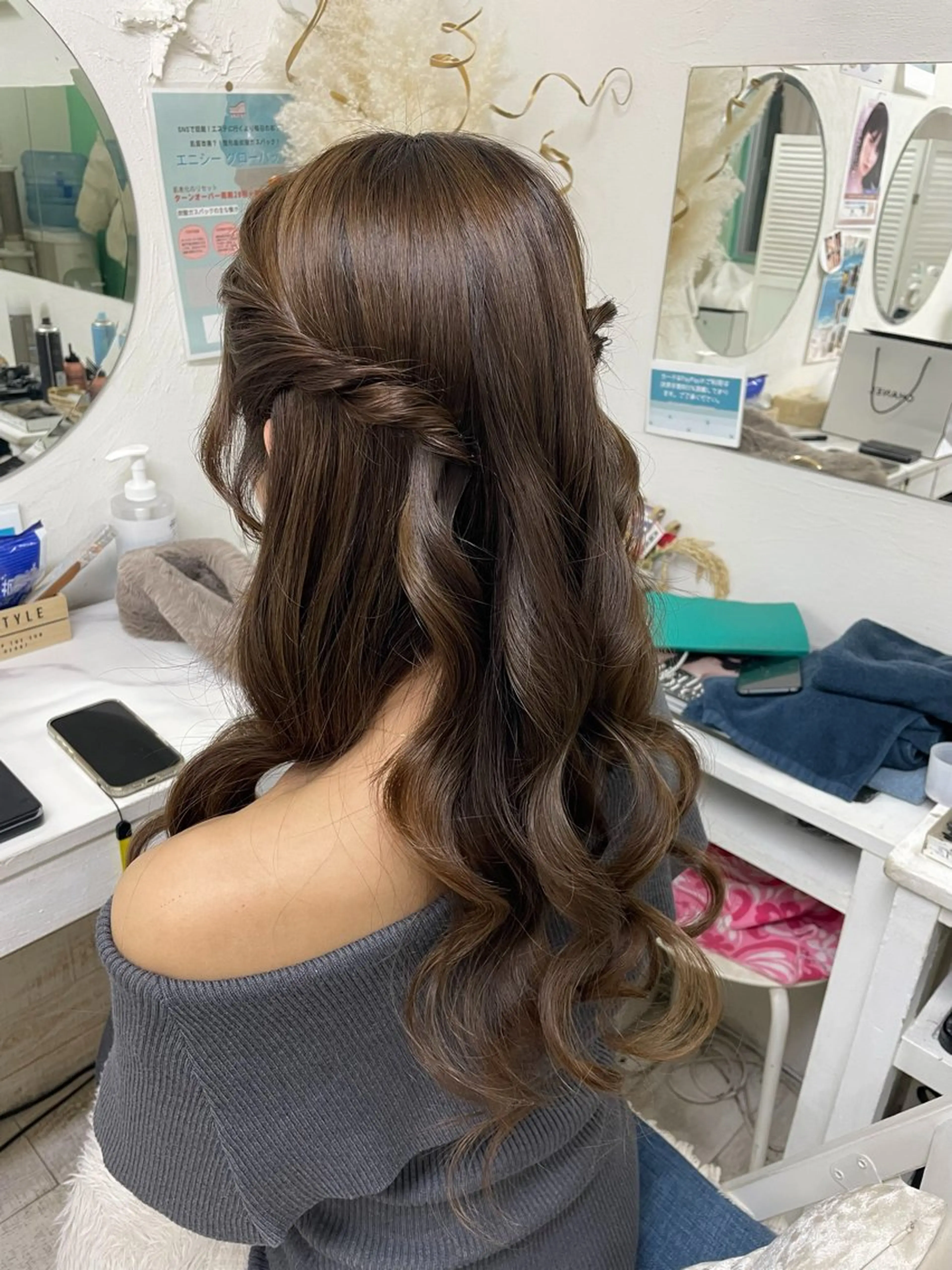 【月曜日限定クーポンヘアセット‼️】17時00分〜21時30分のみの写真