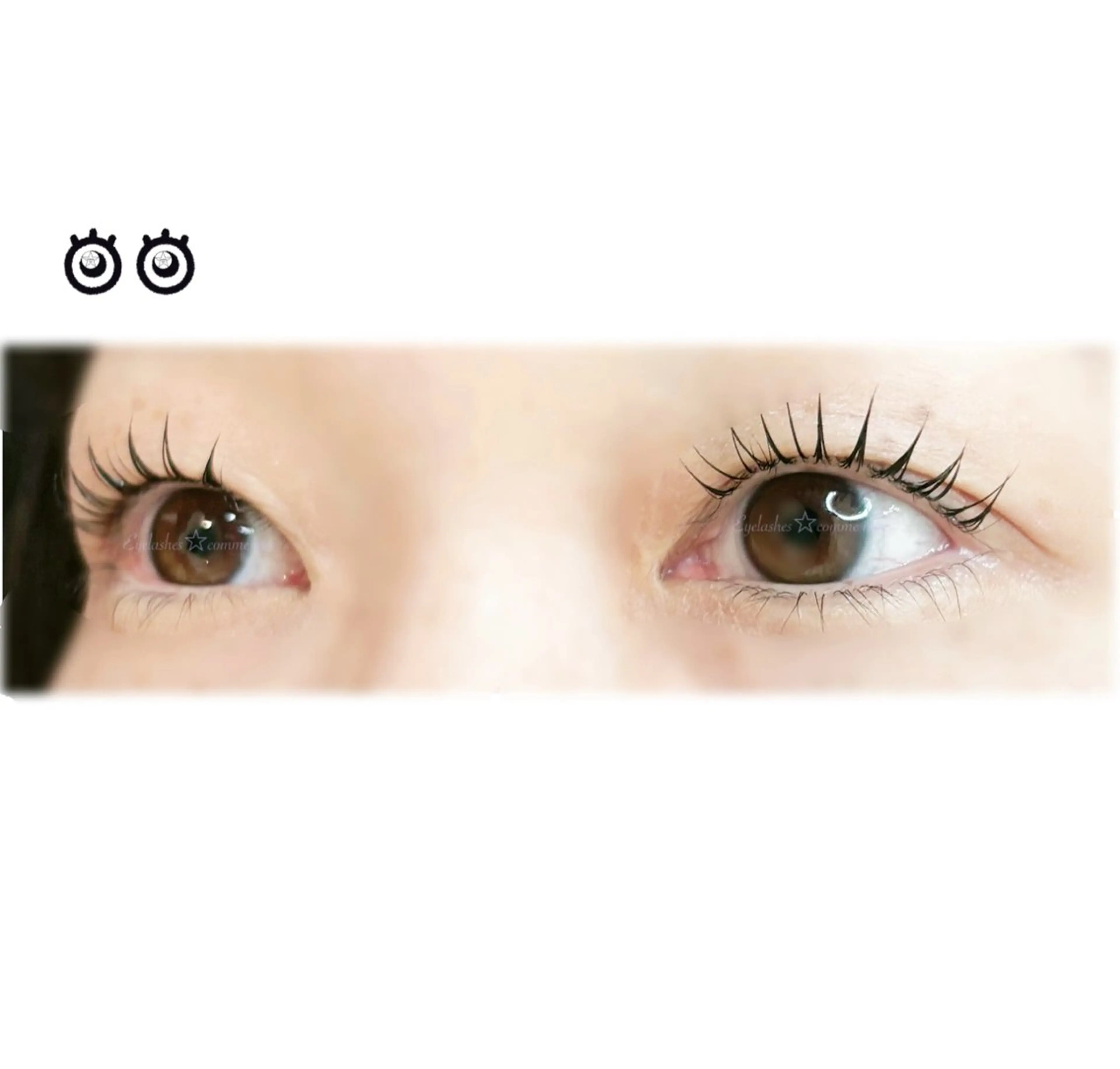 マツエク・マツパ 束感まつ毛 マツパ TOMO☆ 高島平のマツエク・マツパデザイン