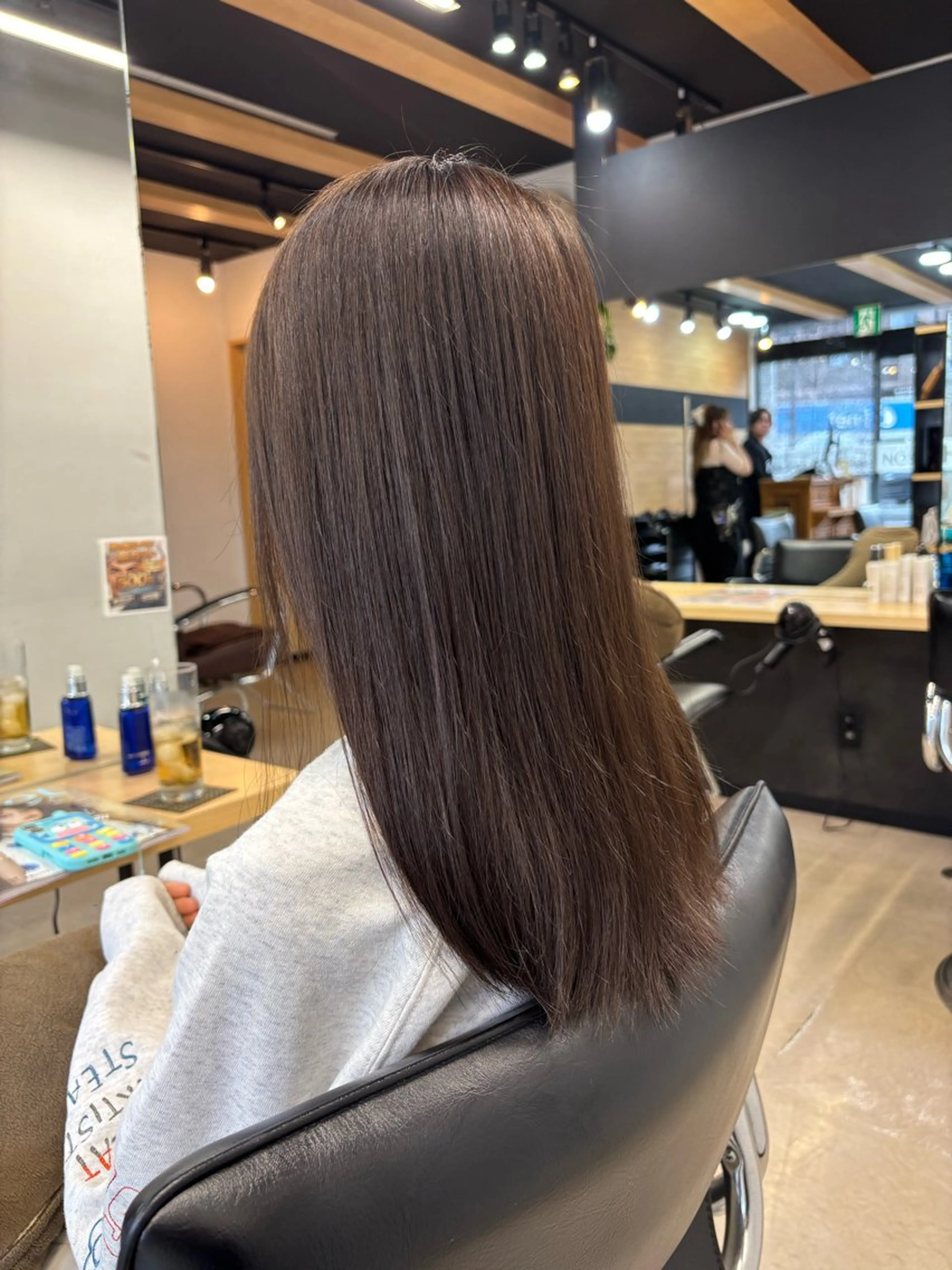 ミディアム ヘアカラー トリートメント 🎀あいか🎀 六本松/モデル募集中のヘアスタイル