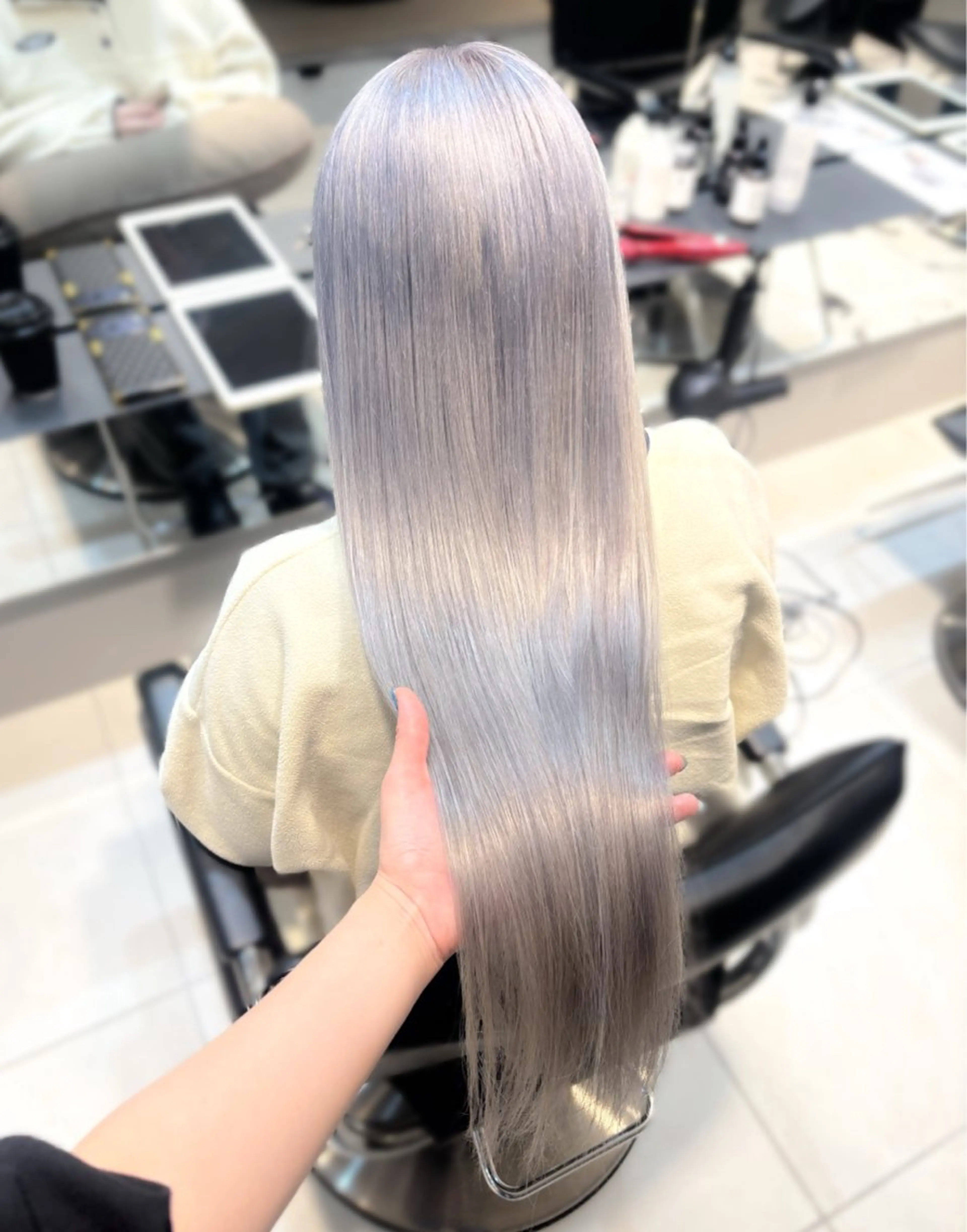 ロング カラー カット ヘアカラー トリートメント 艶髪カラー/ レイヤー/yuiのヘアスタイル