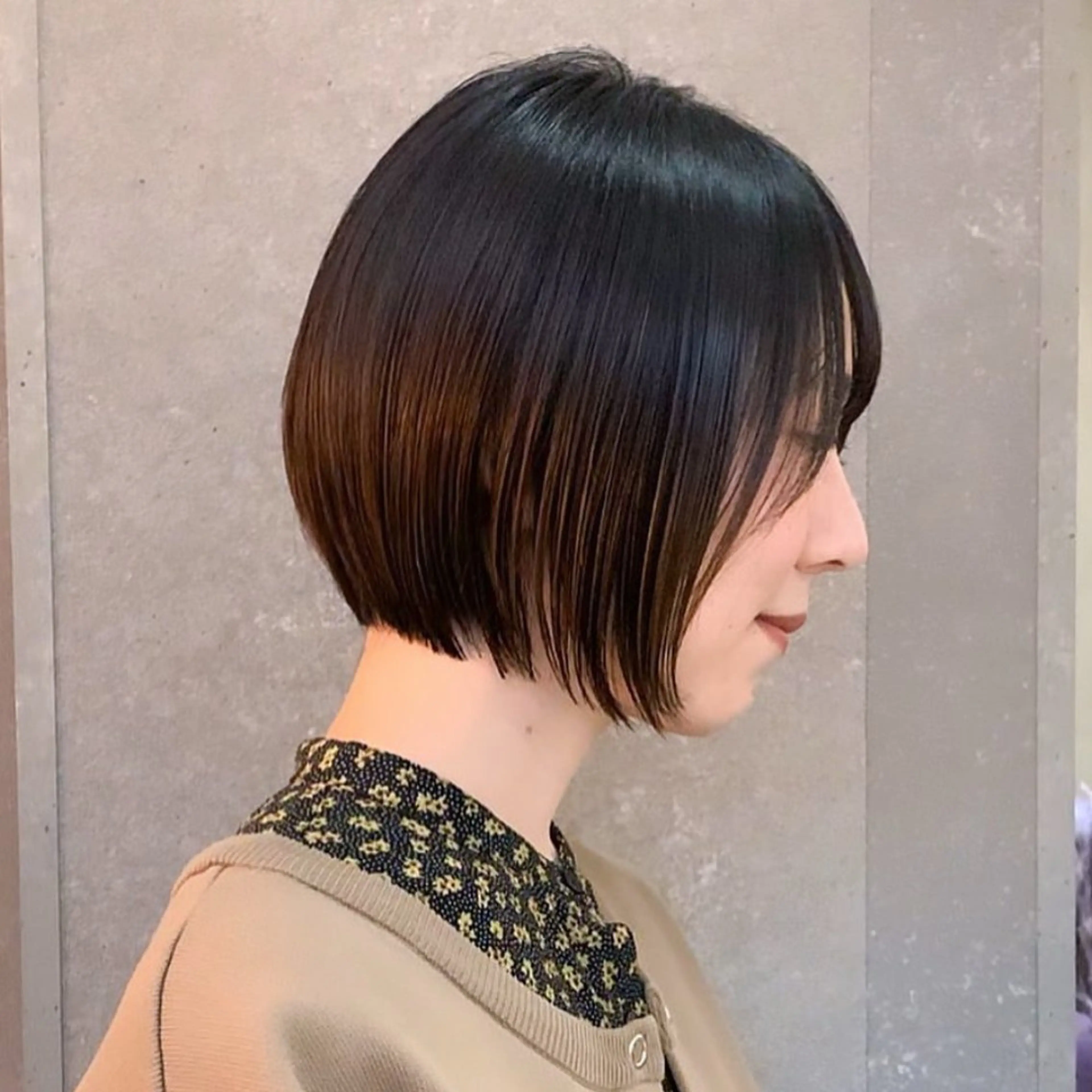 ショート カラー トリートメント 巻ける縮毛矯正✨ ボブ/ショートともきのヘアスタイル