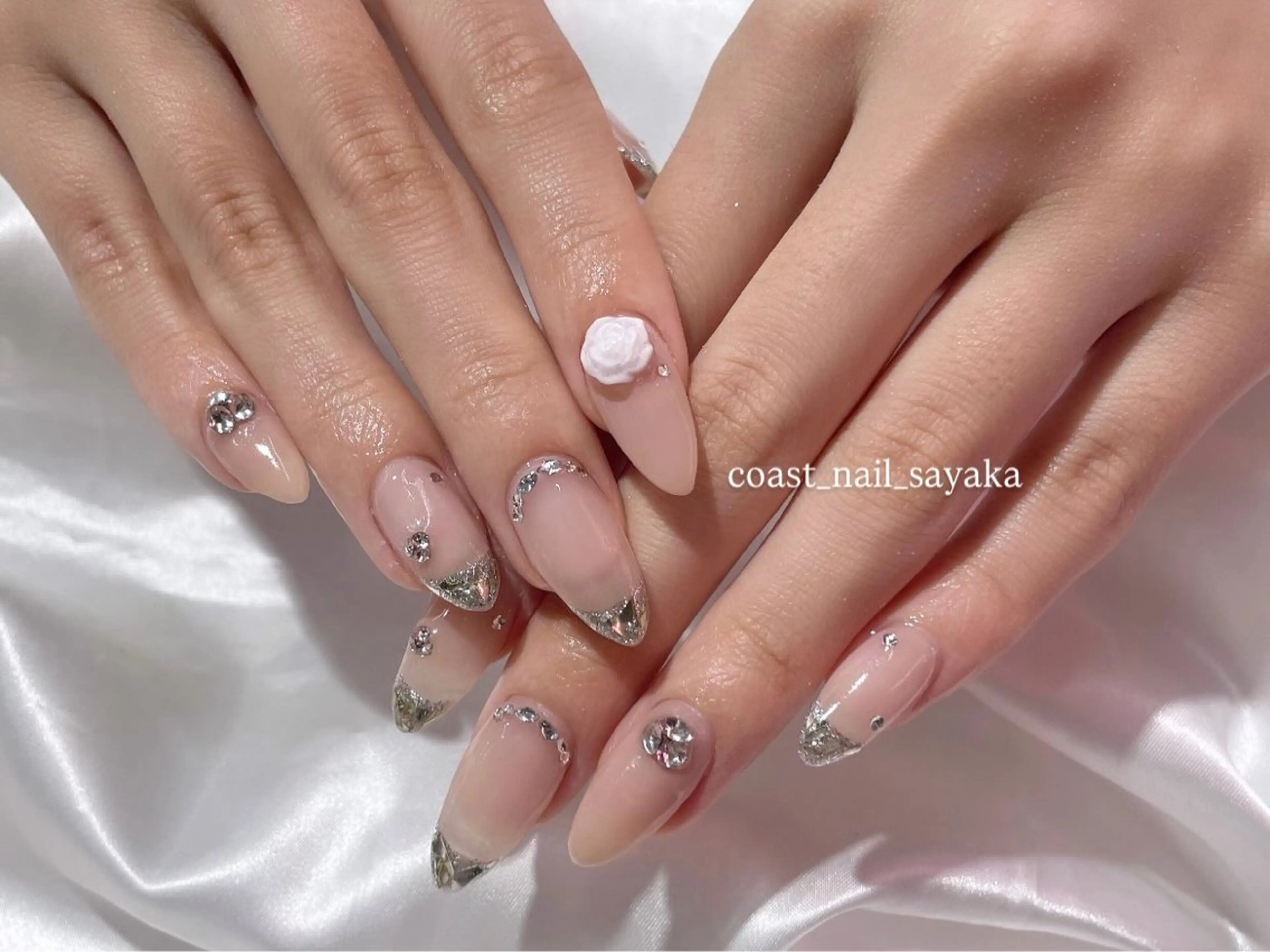 ネイル ハンドネイル HOSHI ⭐️辻堂 /藤沢ガーリーネイルのネイルデザイン