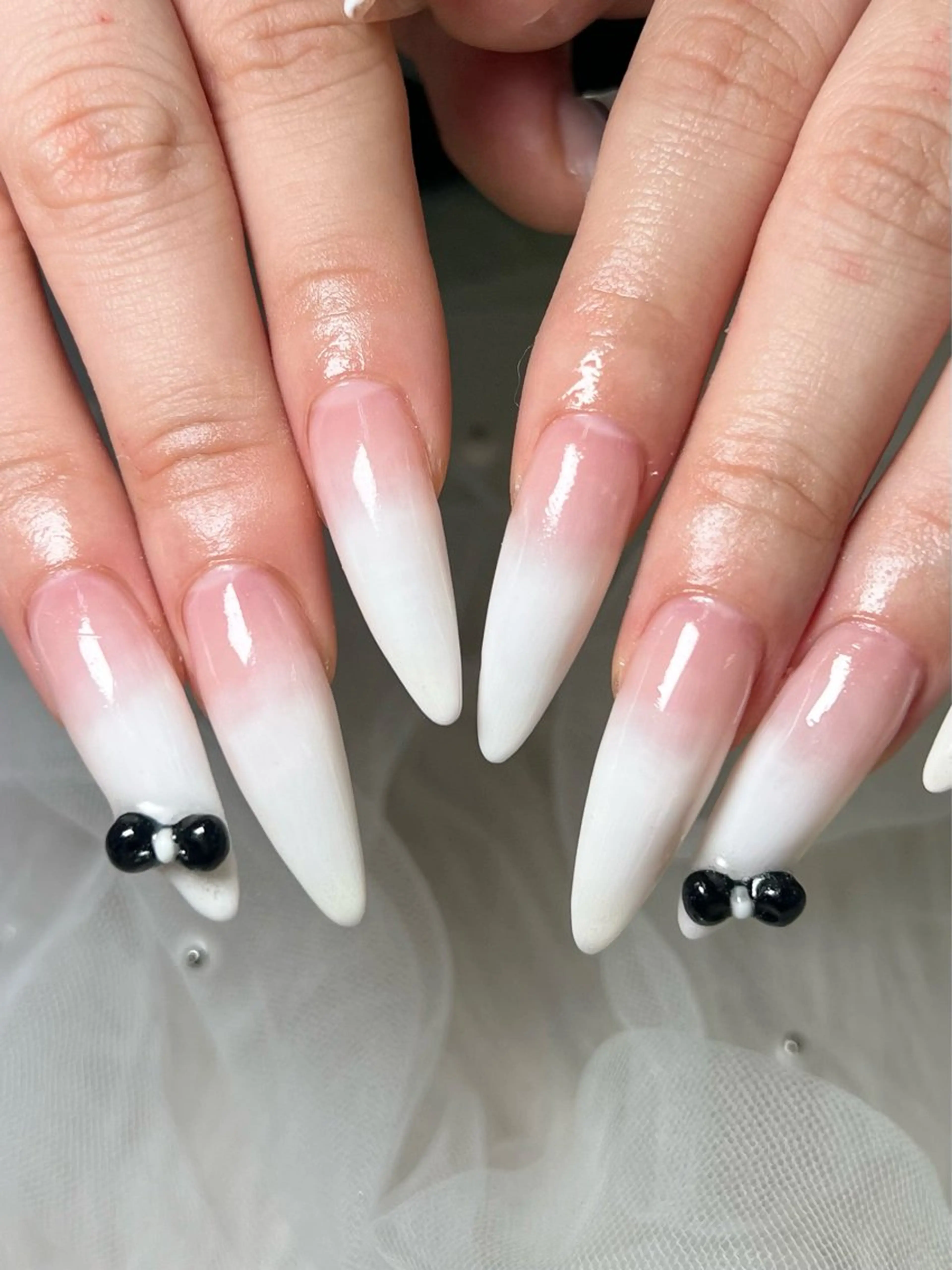 ネイル 韓国ネイル ワンホンネイル ハンドネイル alien girl所属・byul nails ビョルネイルのネイルデザイン