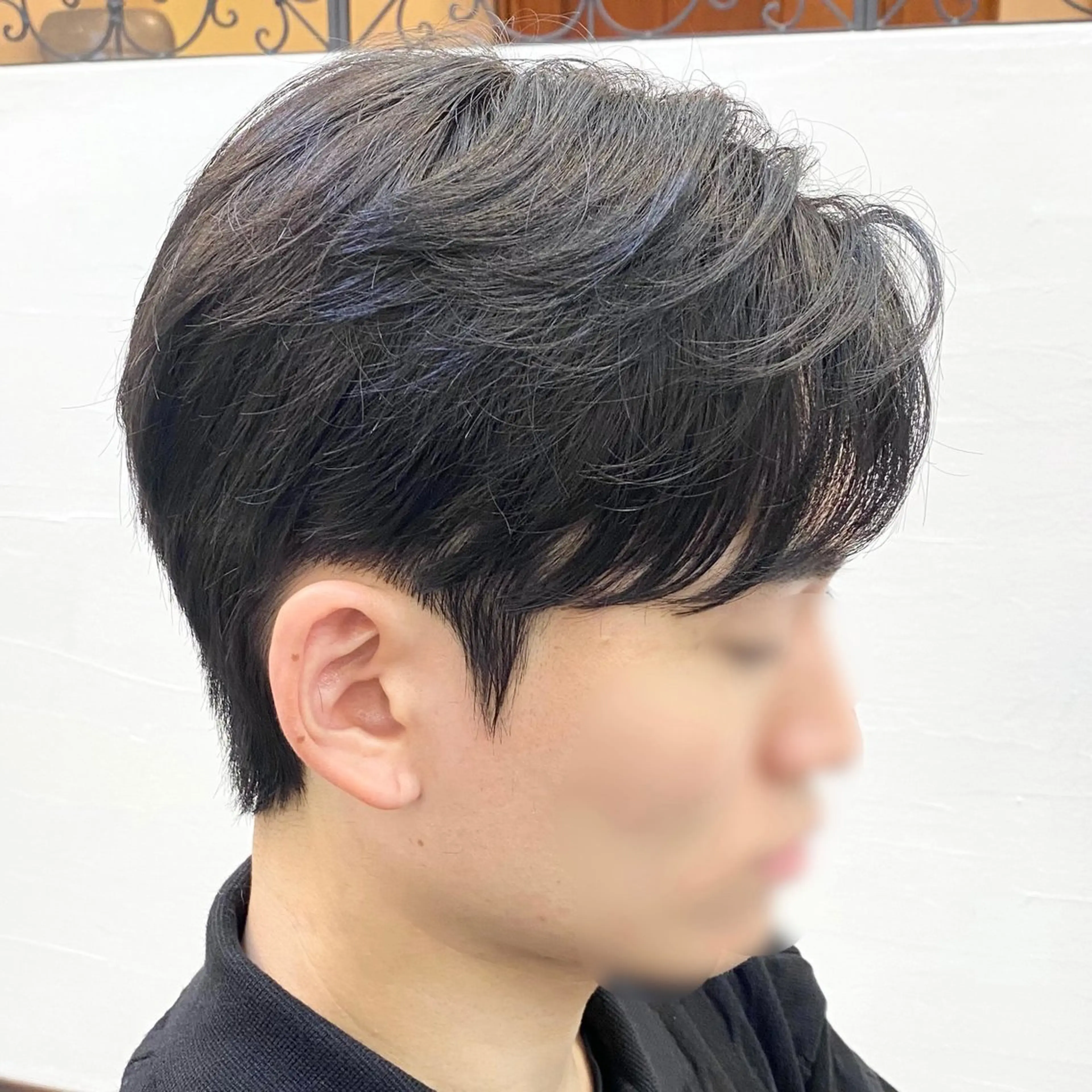 ショート パーマ メンズ メンズ韓国風 韓国風ヘア カット パーマ Vicke所属・メンズ専門/韓国風 ❤️‍🔥吉野あいかのヘアスタイル