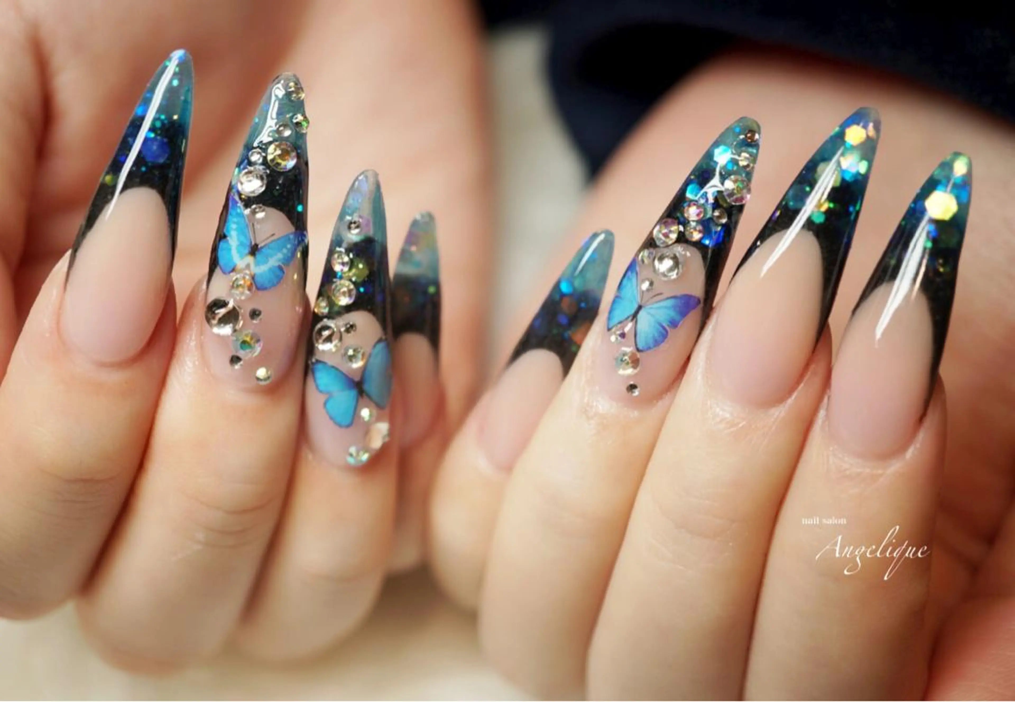 ネイル フレンチネイル Nail salon Angeliqueのネイルデザイン