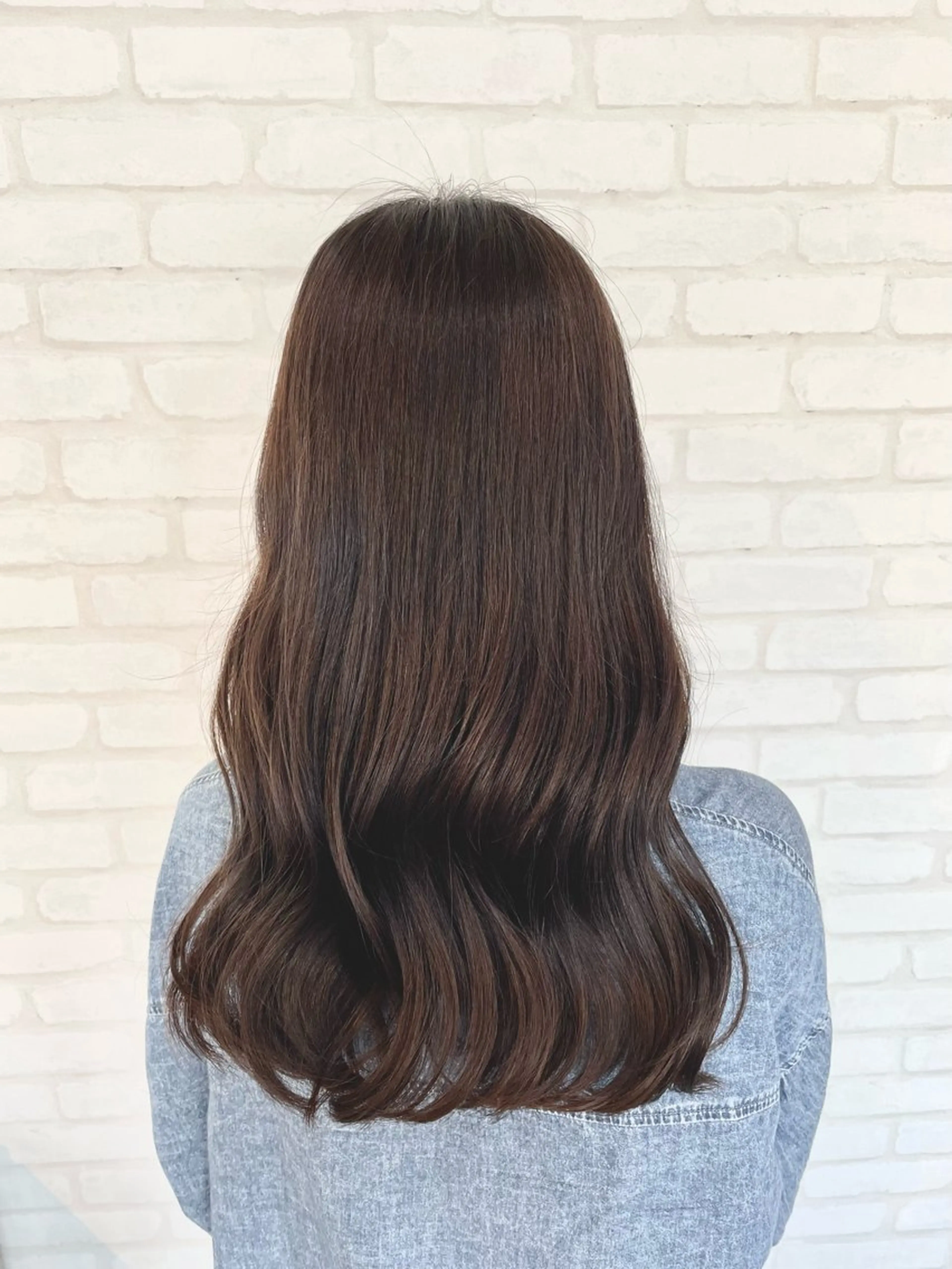 ロング カラー 今雪 聡美のヘアスタイル