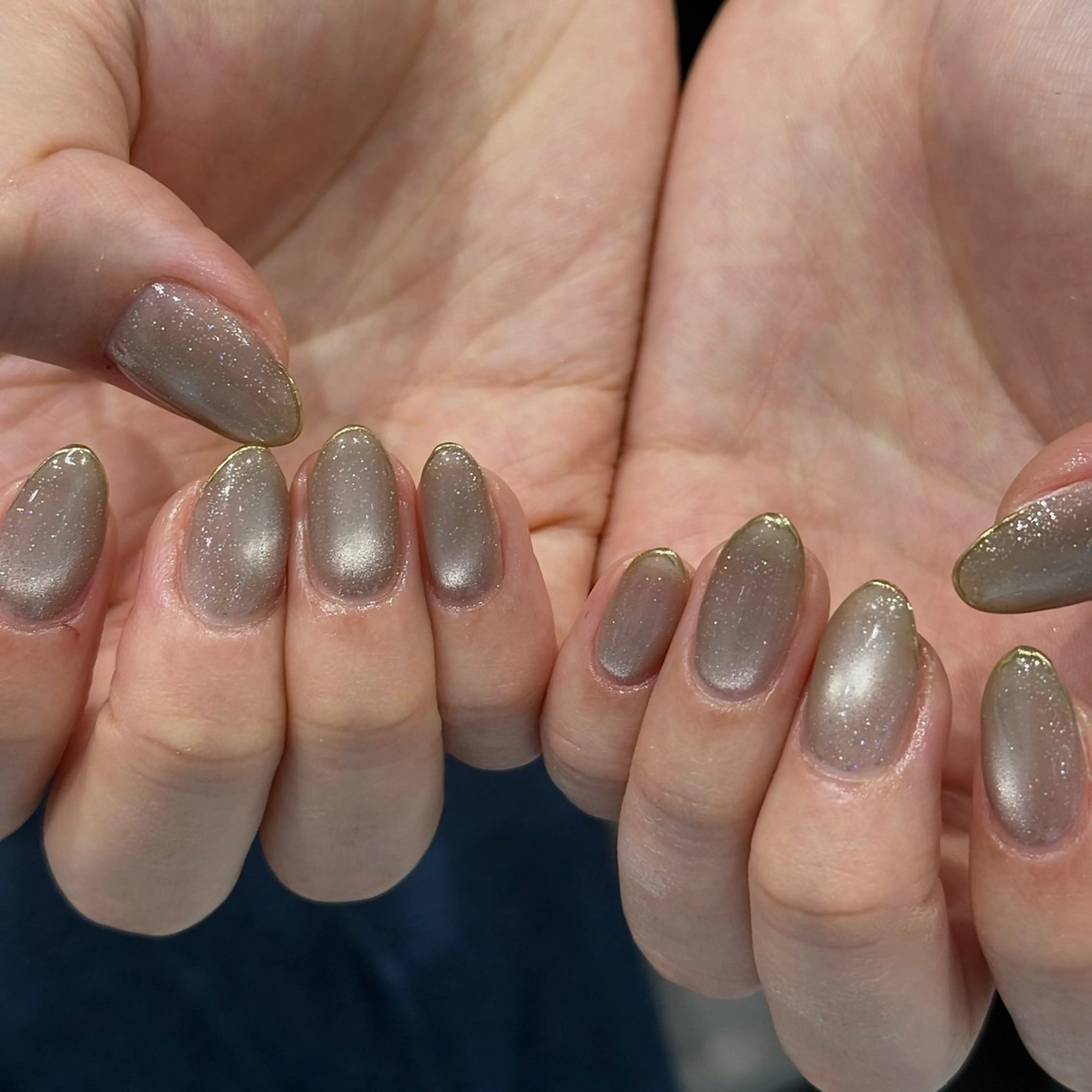 ネイル ミラーネイル ハンドネイル nails by wakabaのネイルデザイン