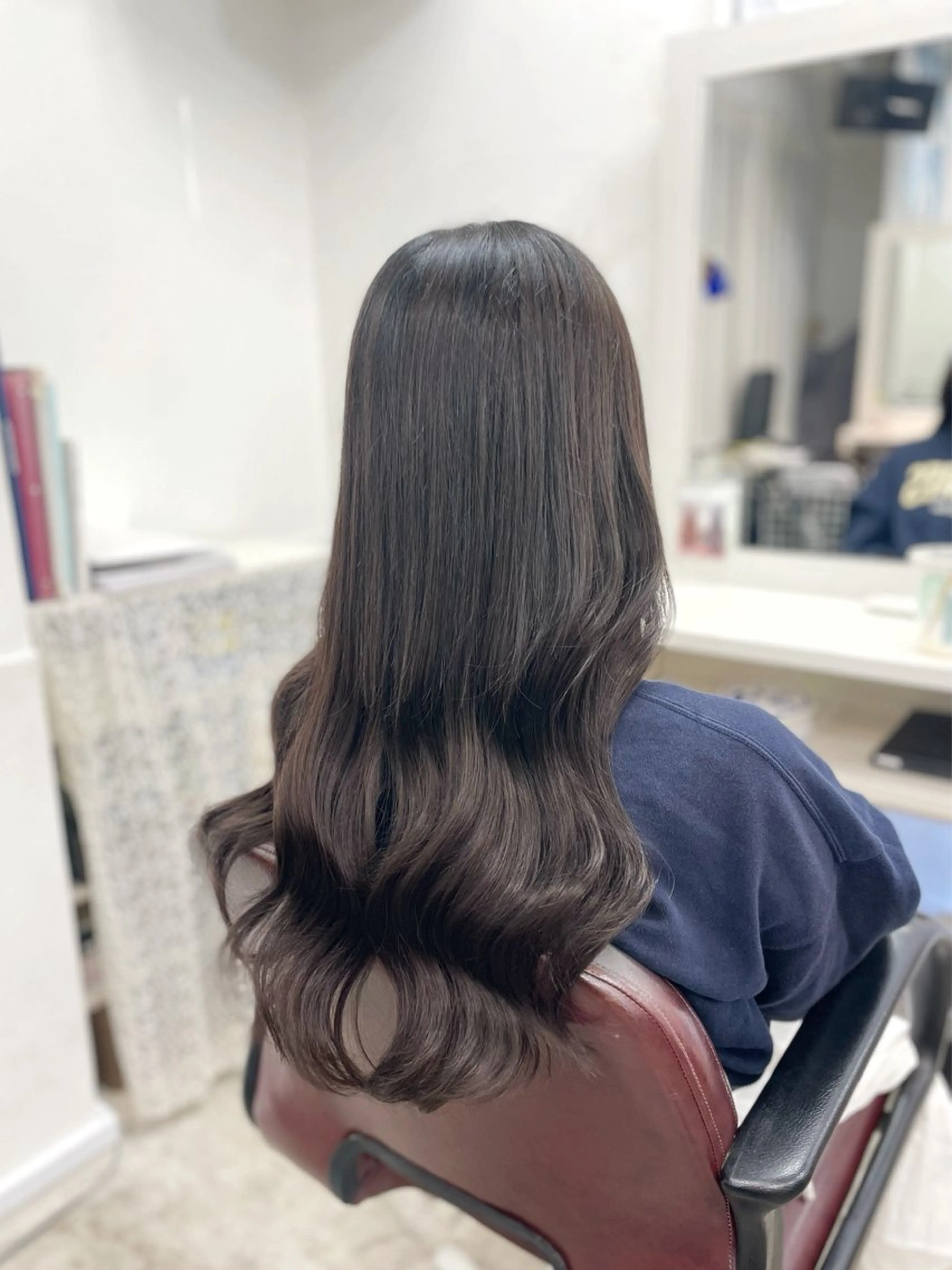 ロング カラー 韓国ヘア🤍髪質改善 🇰🇷AKANEのヘアスタイル