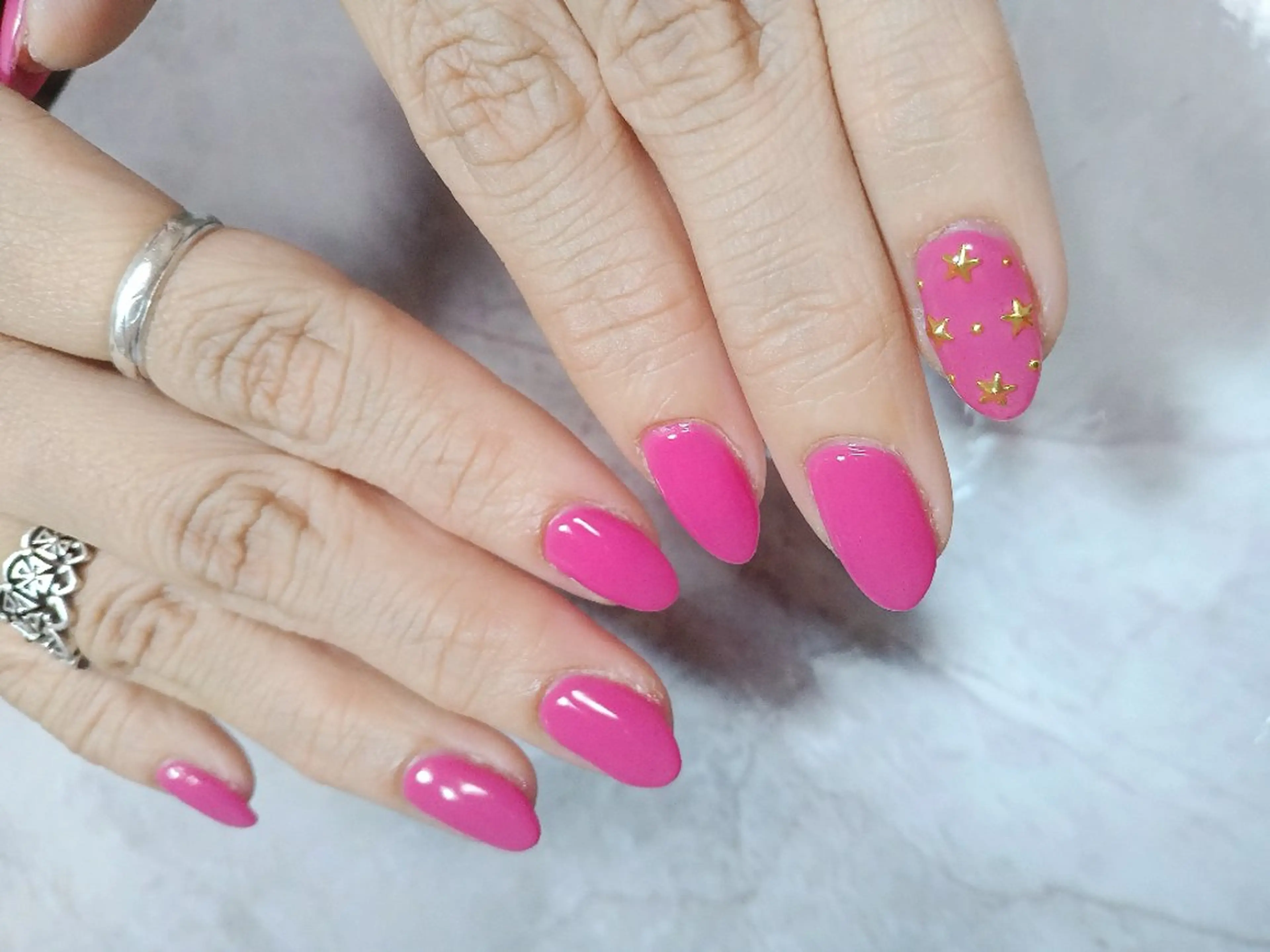 ネイル アートネイル ワンカラーネイル Wisteria Nail_Yukieのネイルデザイン