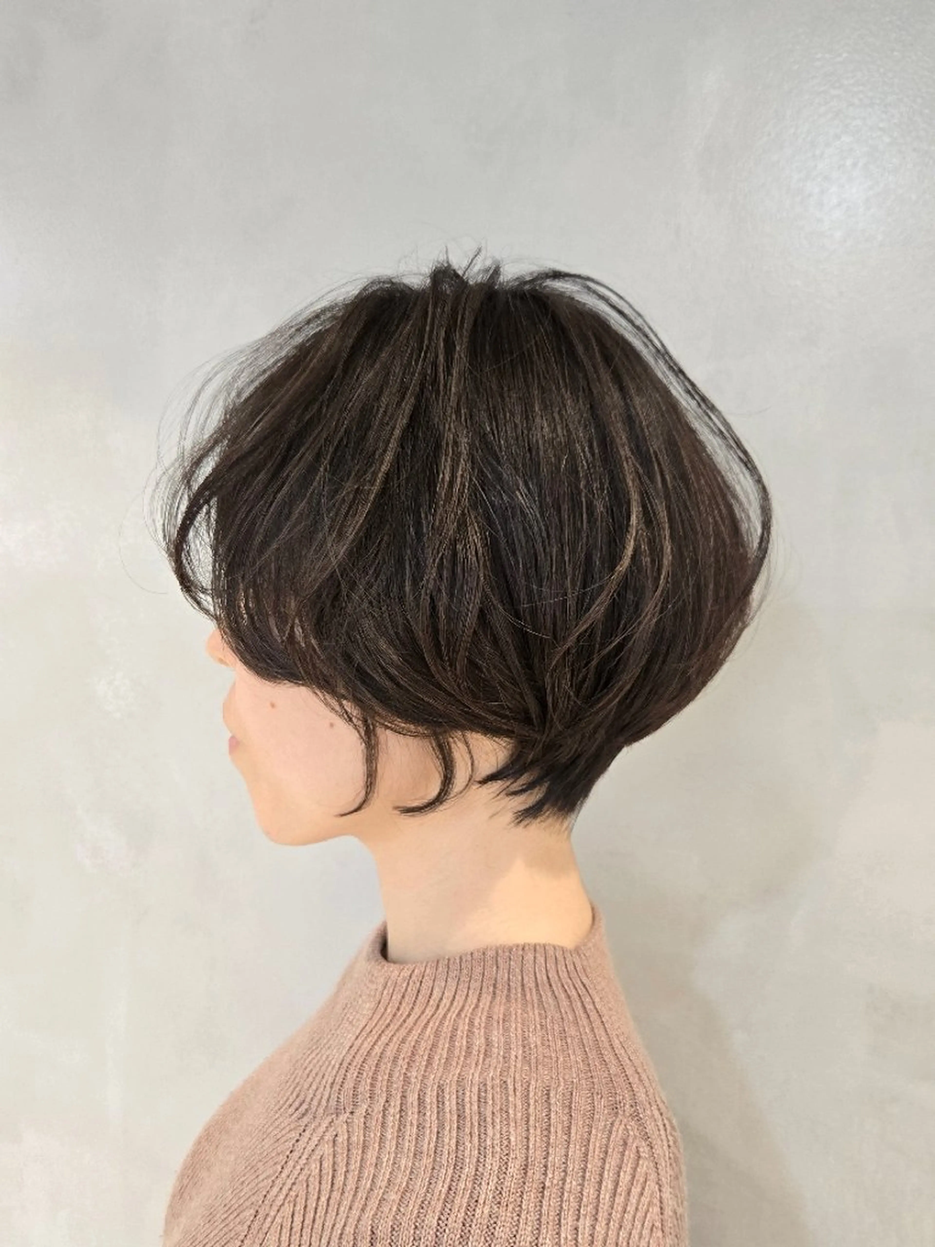 ショート カラー ショート・ボブ✂️ 紅葉のヘアスタイル