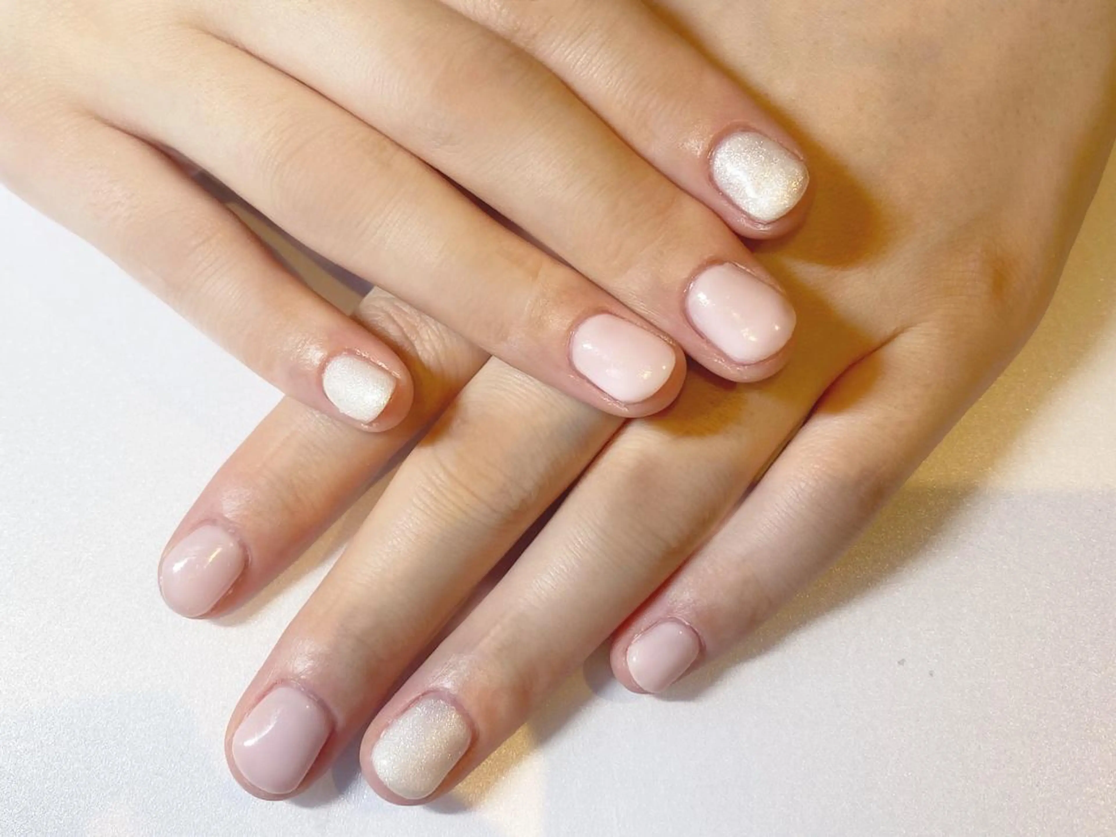 ネイル ハンドネイル ハンドケア 清川 椿咲のネイルデザイン