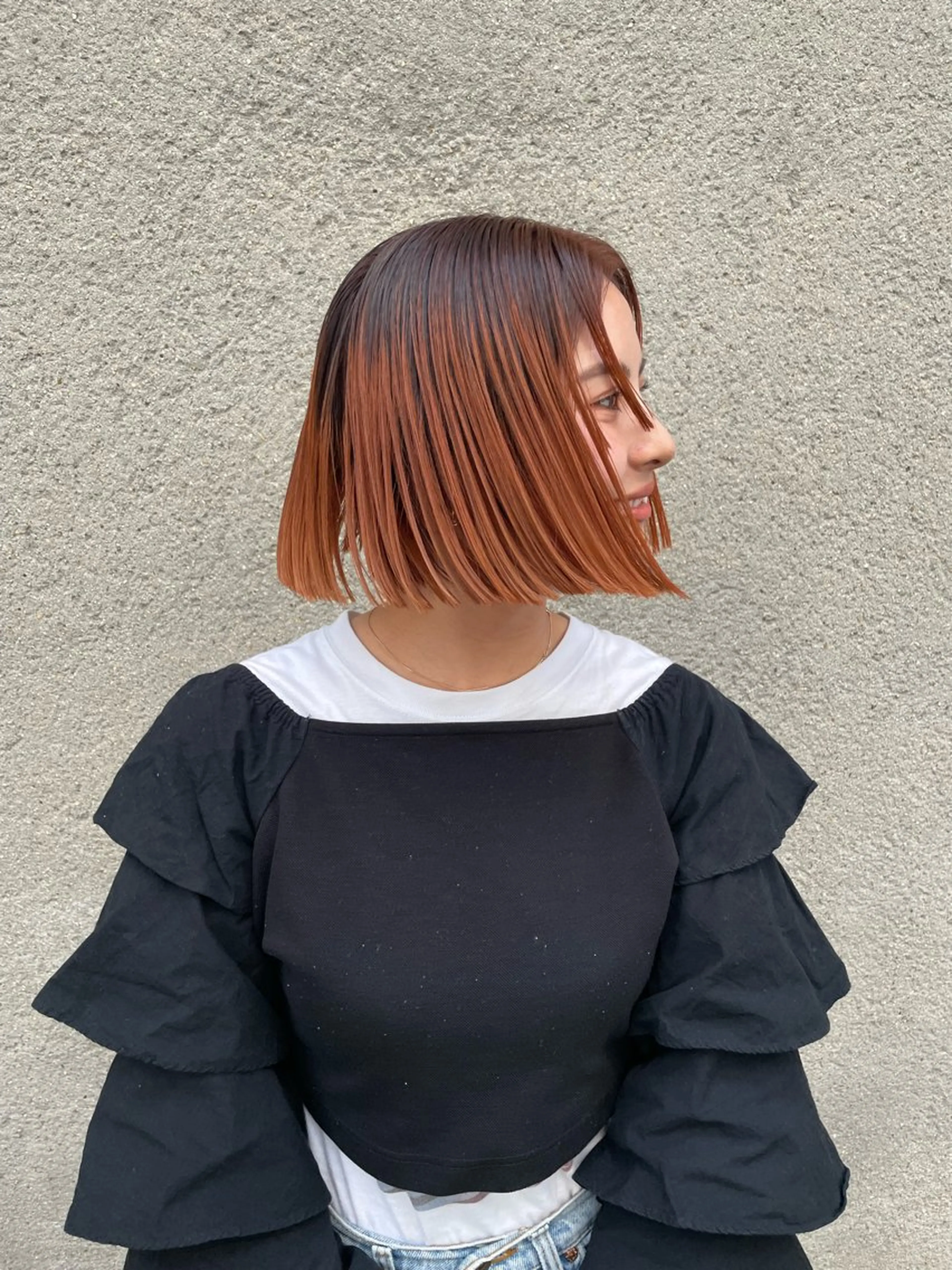 ミディアム カラー パーマ ヘアアレンジ メンズ tatsumi/ボブ ウルフ/レイヤーのヘアスタイル