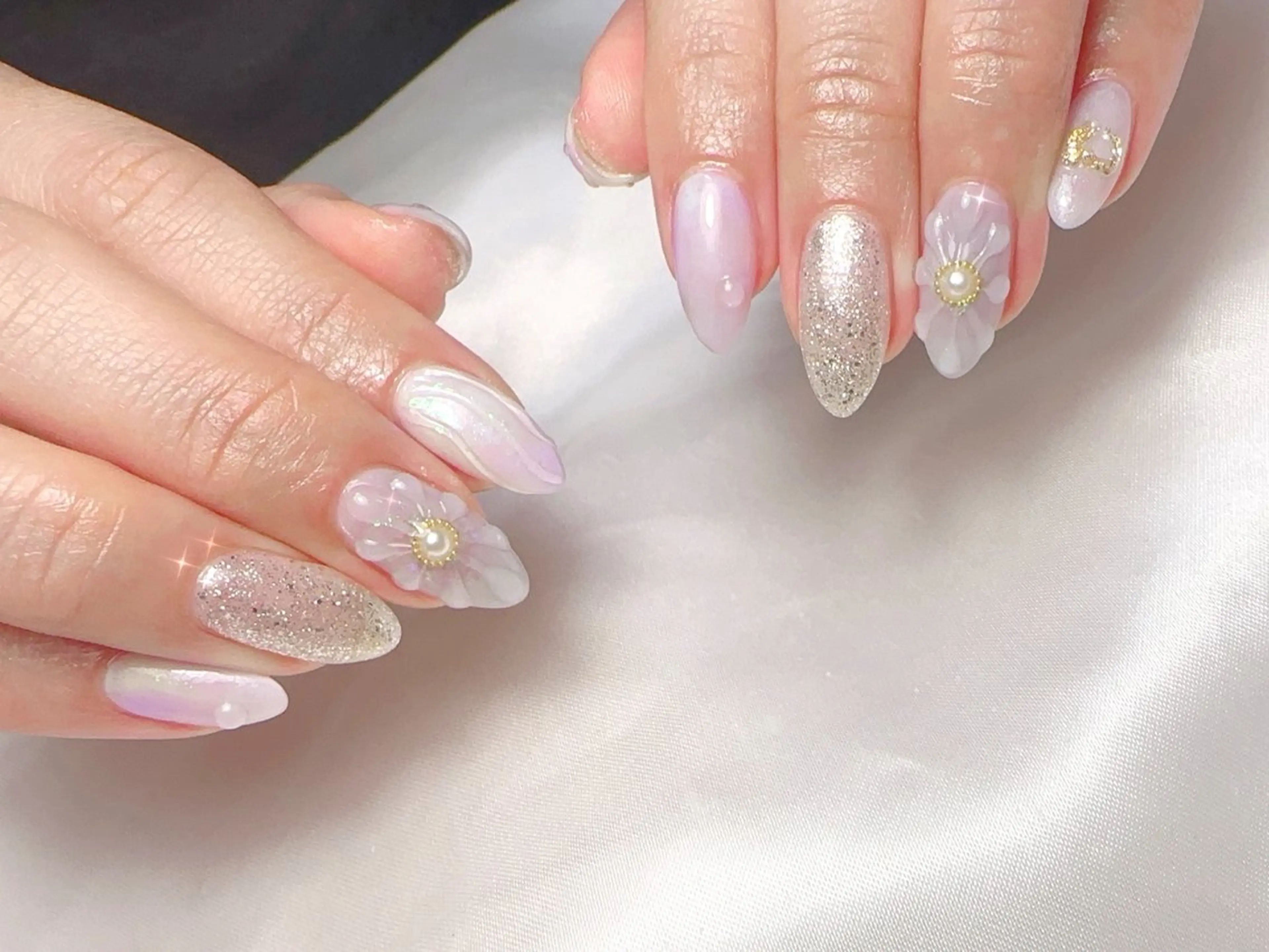 ネイル ハンドネイル Cherie PINKのネイルデザイン