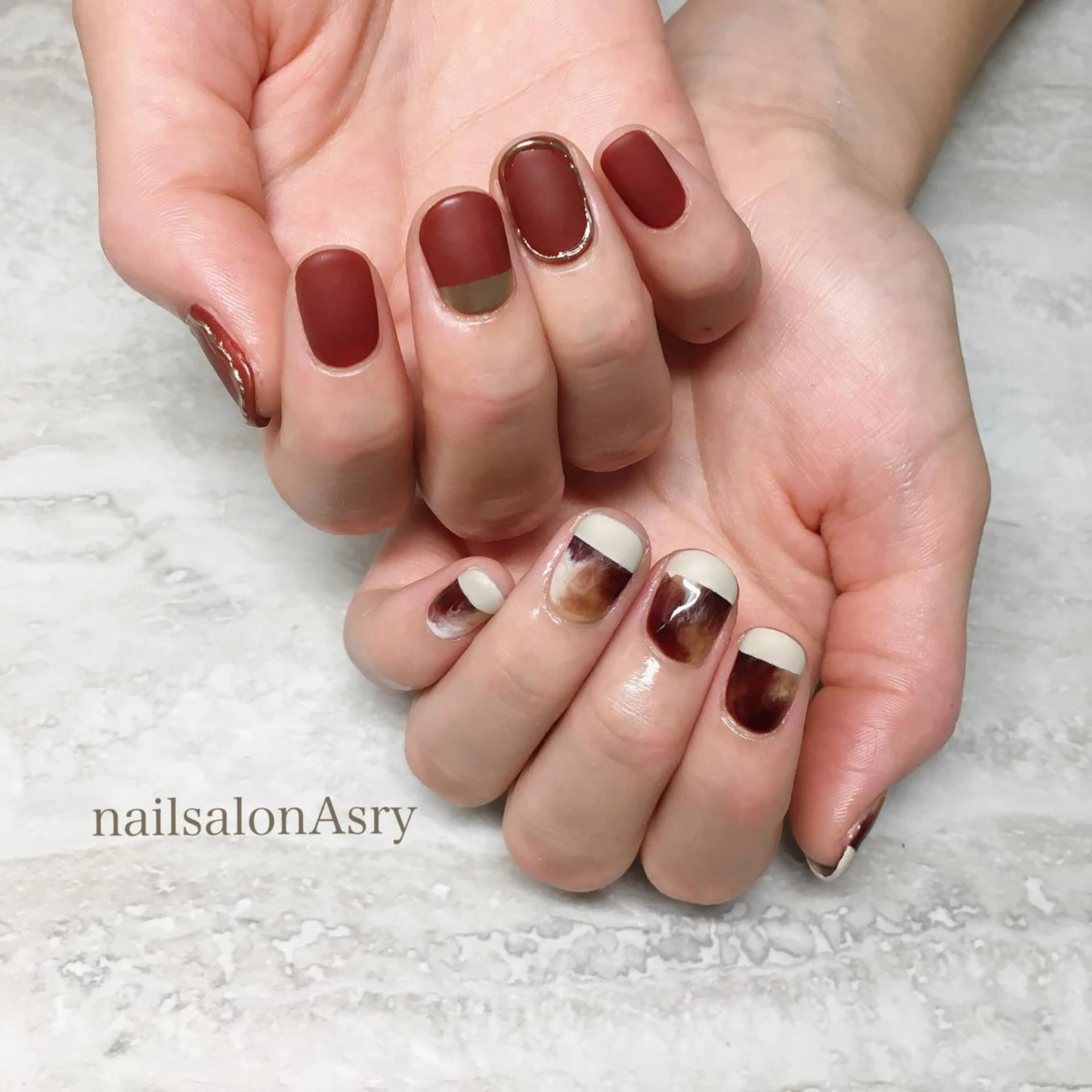 ネイル nailsalon Asryのネイルデザイン