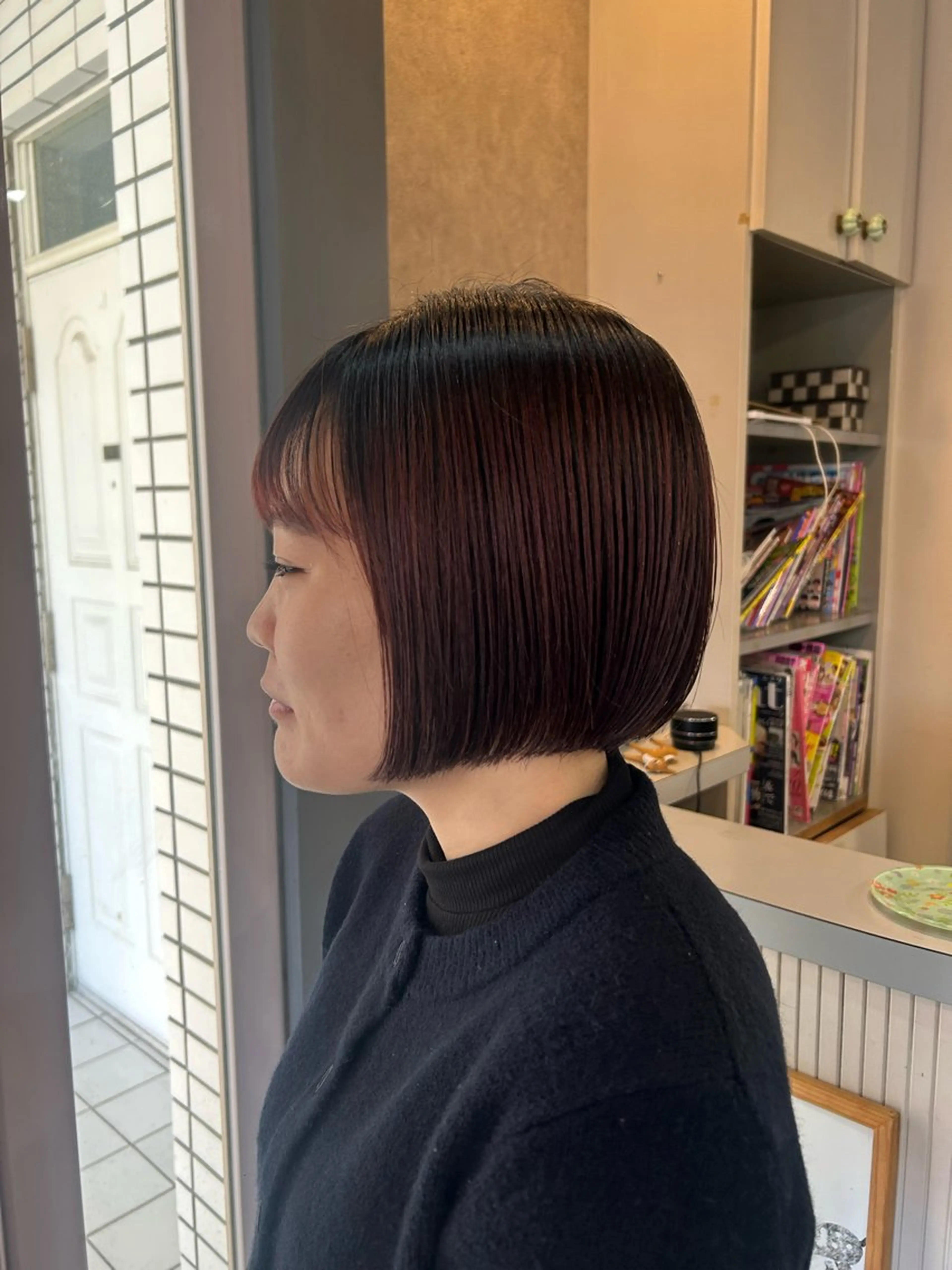 ショート ボブ 小泉 樹奈のヘアスタイル