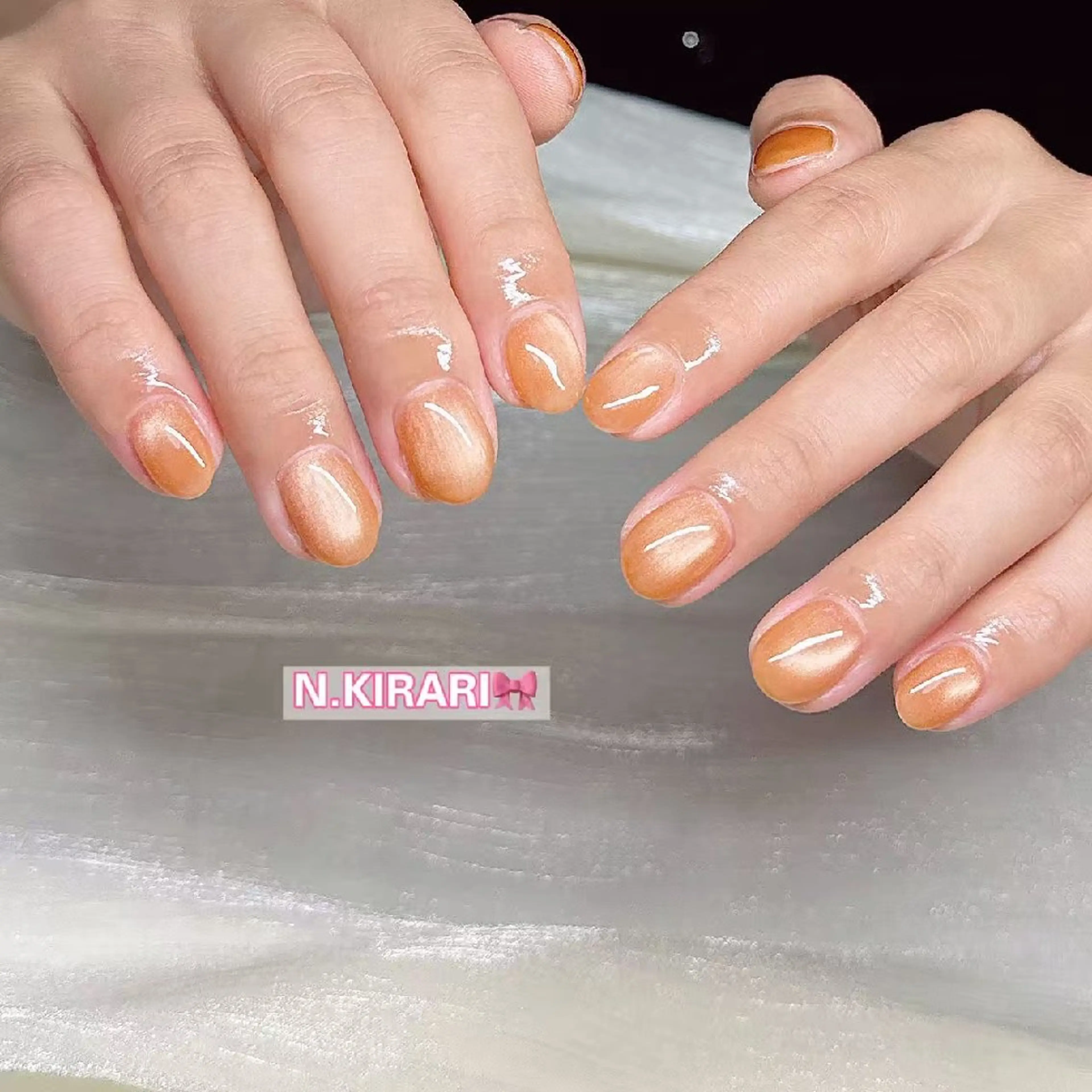 ネイル ハンドネイル ハンドケア 🎀 ユズ 🎀のネイルデザイン