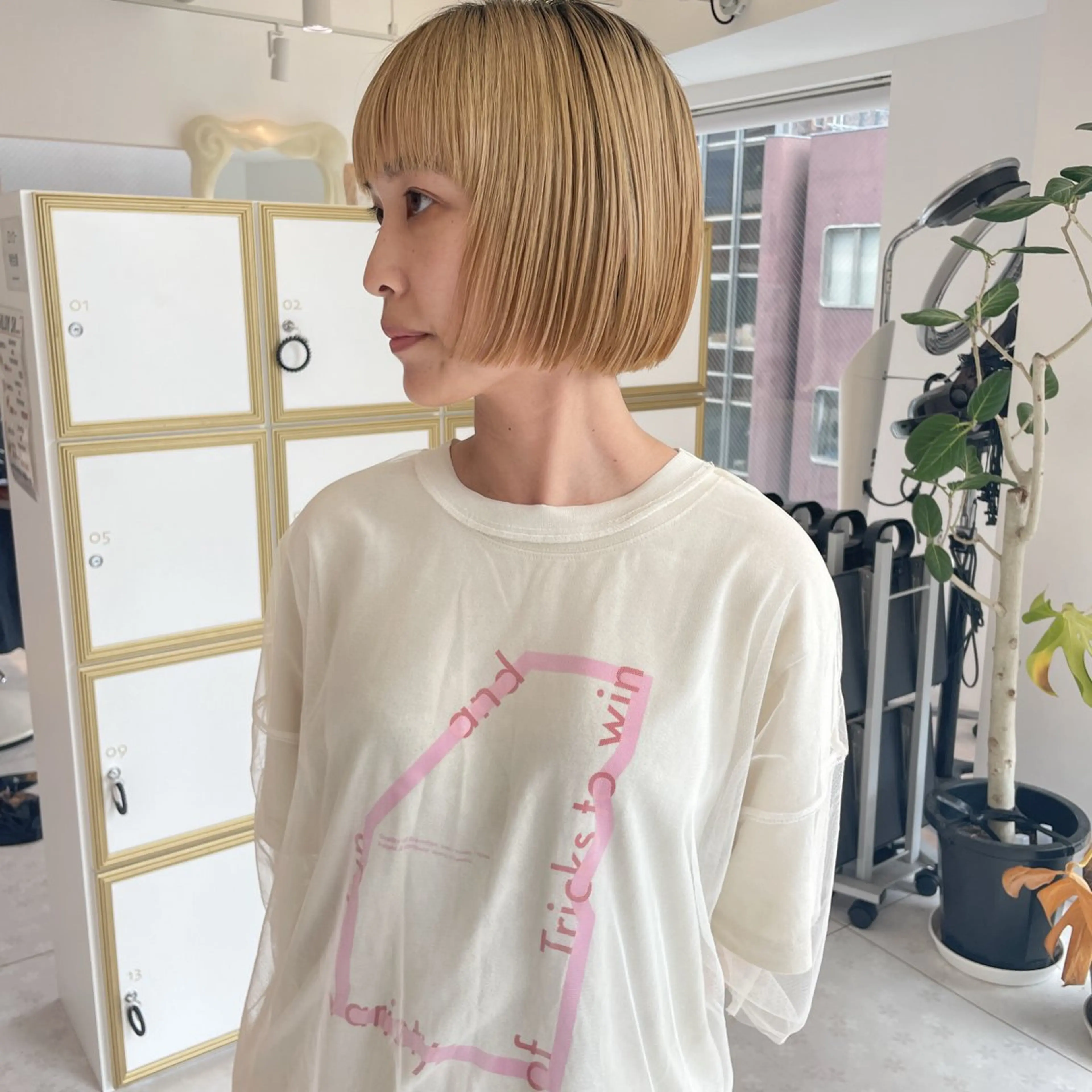 ショート ボブ 似合わせヘア🤍 面田法子のヘアスタイル