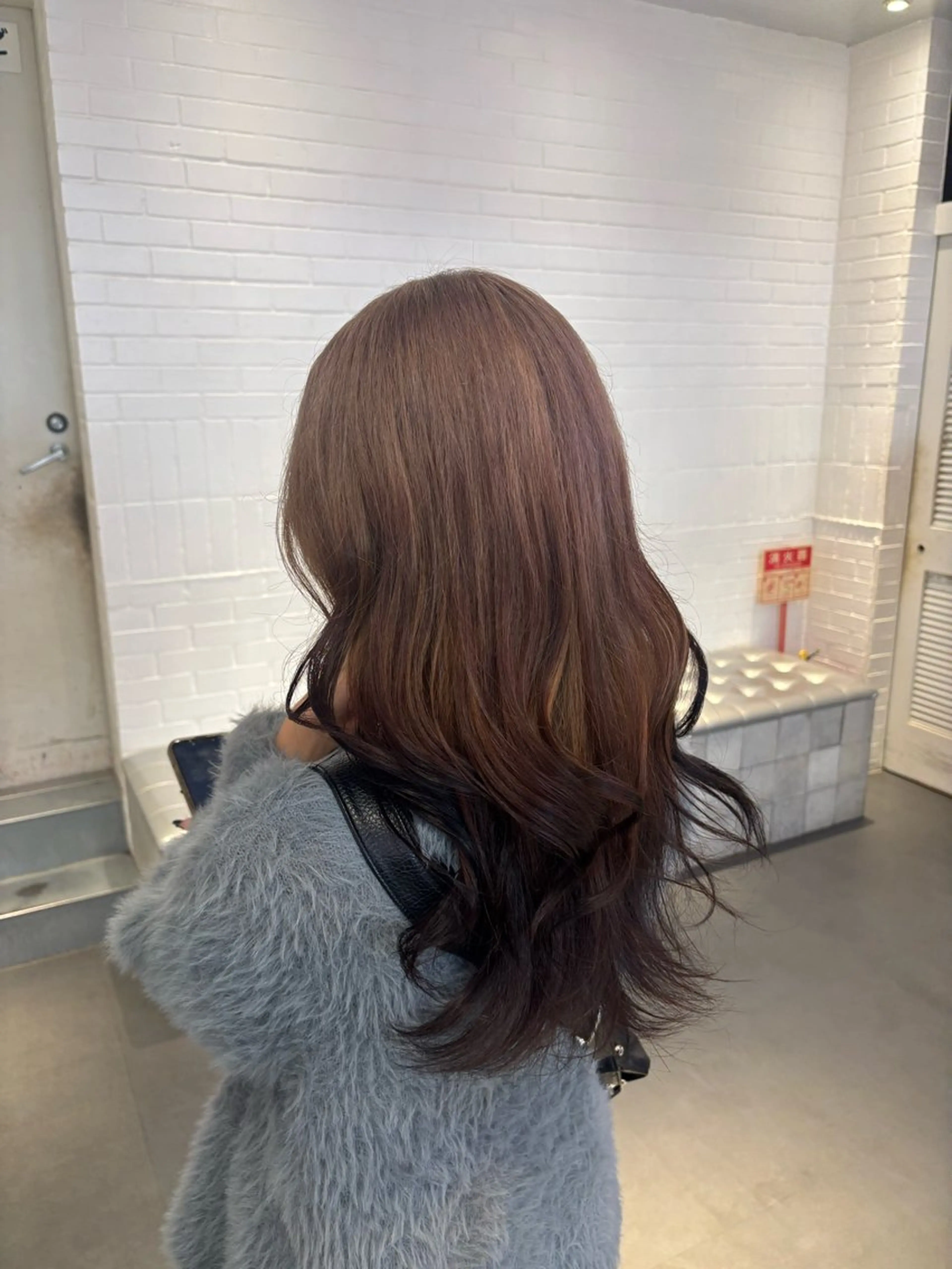 ロング カラー ヘアカラー レイヤー sala 推しカラー職人🎀のヘアスタイル