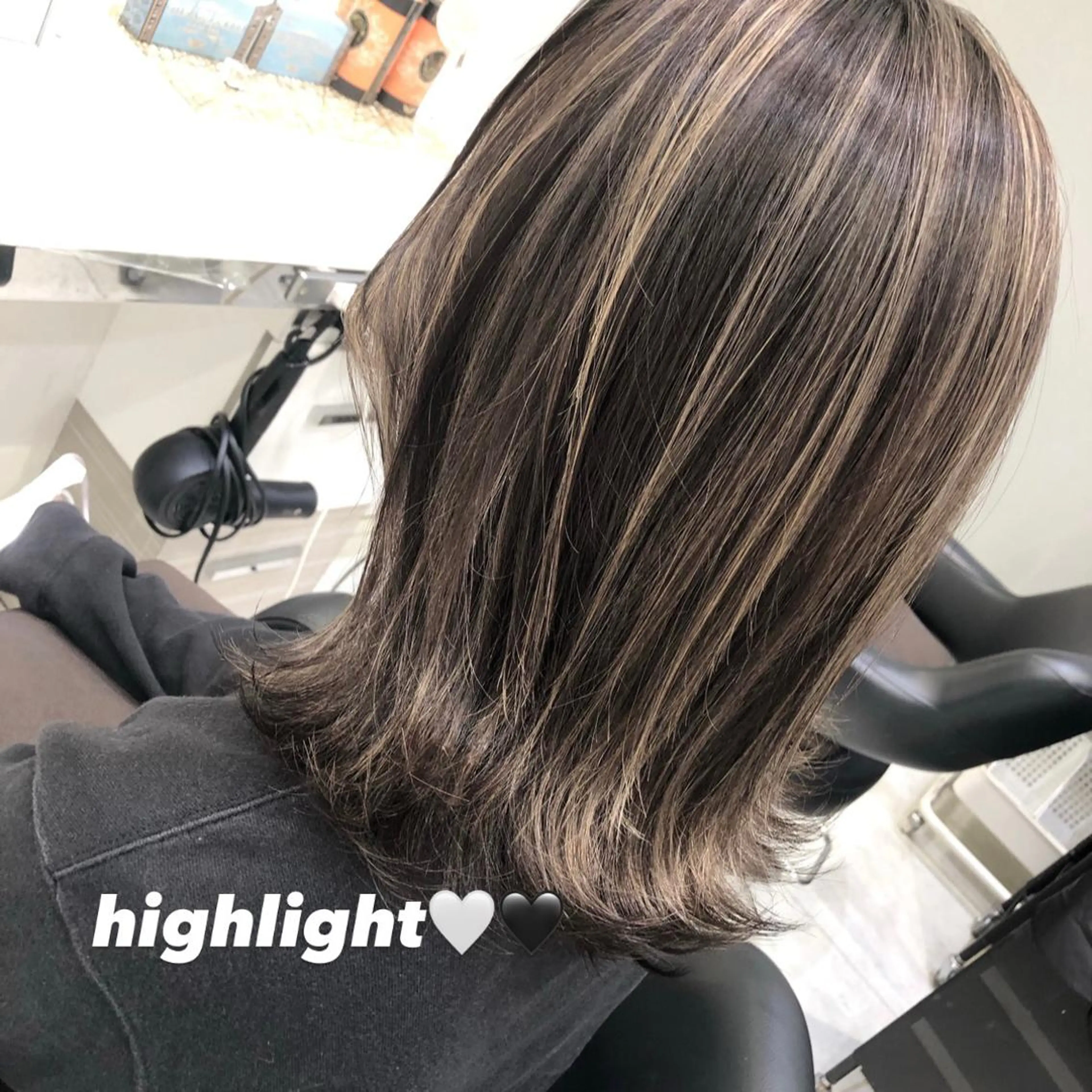 セミロング 🦋　大塚 絢　🦋のヘアスタイル