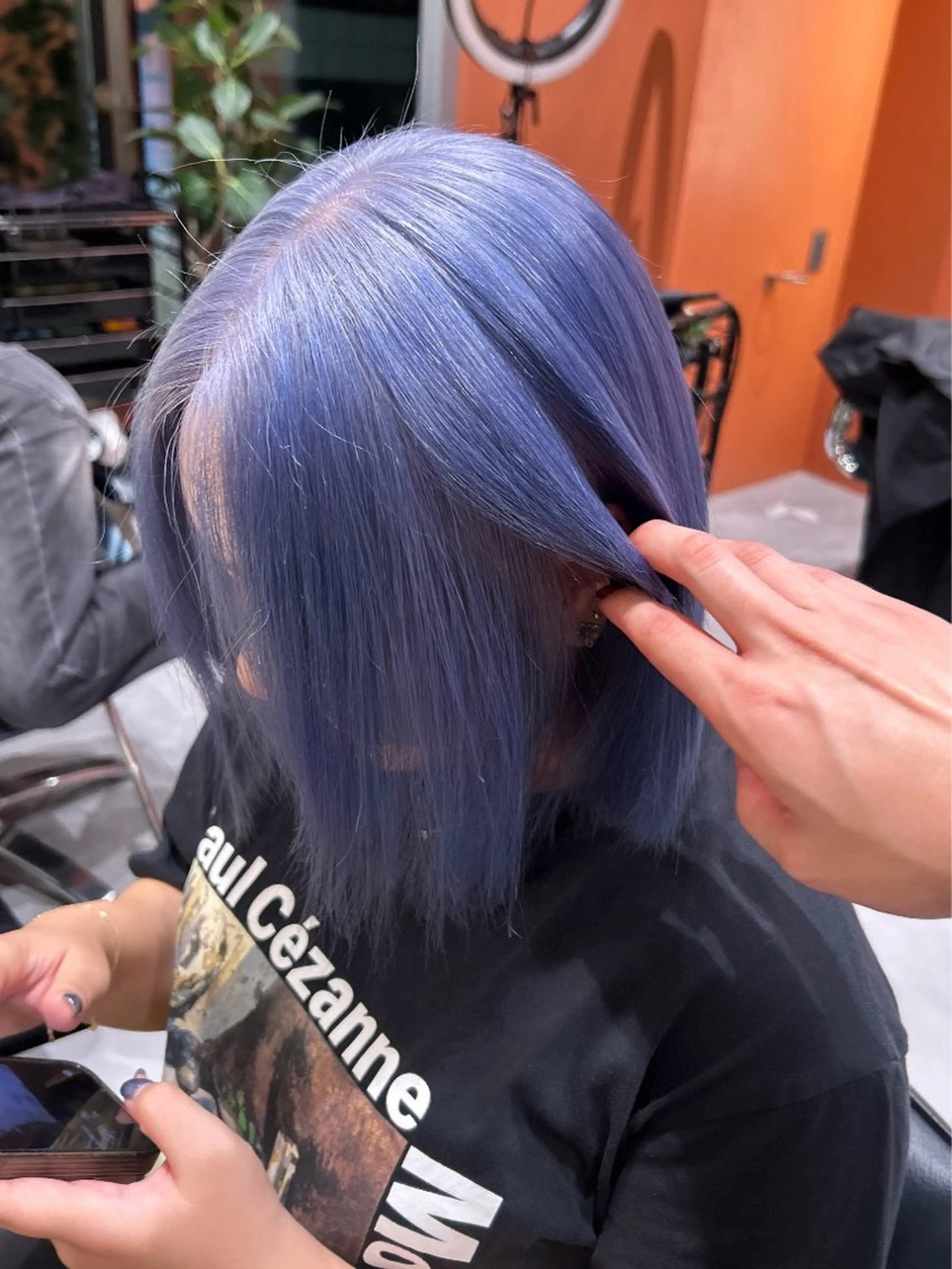 ミディアム カラー 透明感カラー ヘアカラー トリートメント 💗爆美女製造機💗 ハイトーン-髪質改善のヘアスタイル