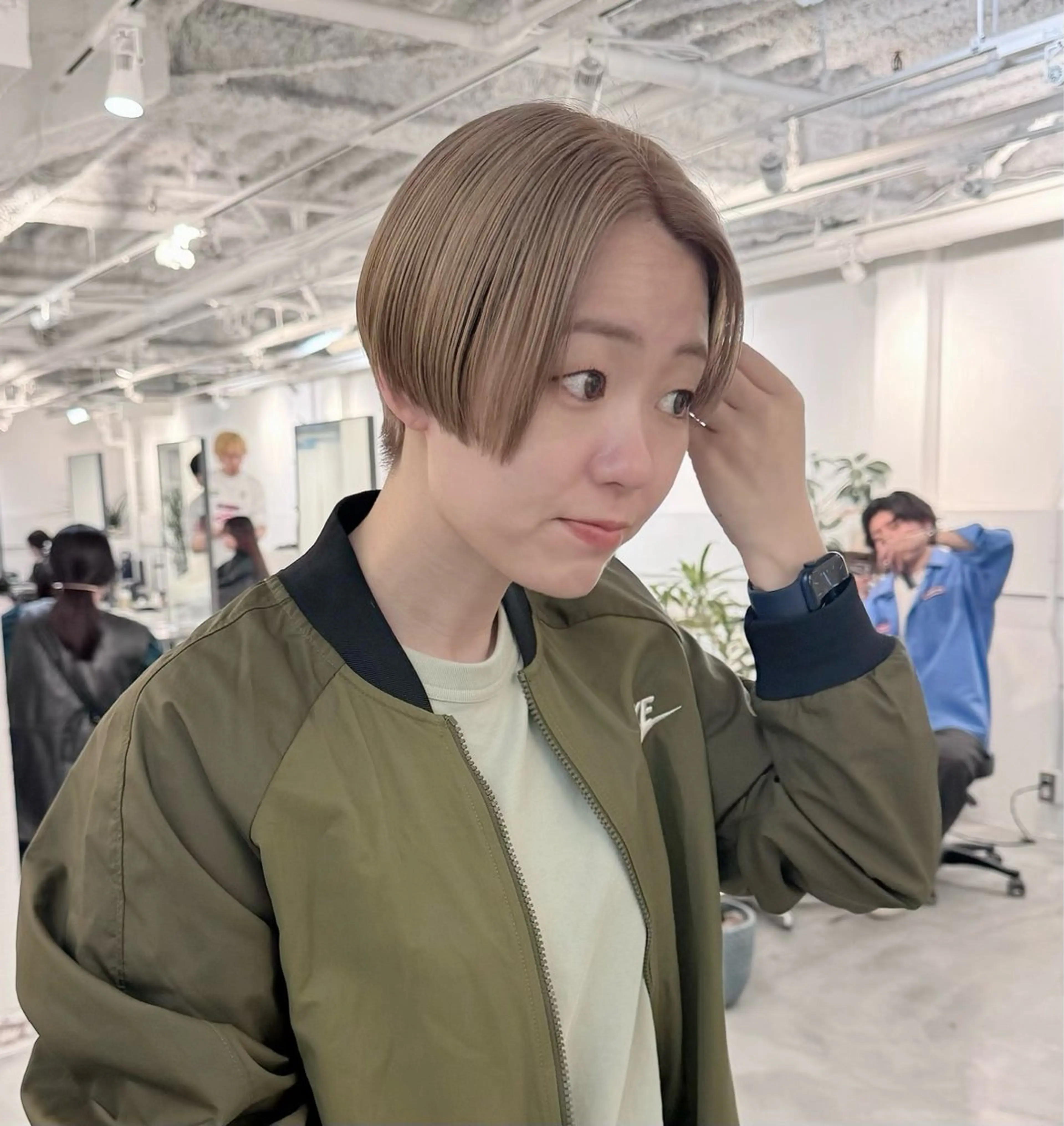 ショート カット ヘアカラー トリートメント カット特化 /BLUET/新宿のヘアスタイル