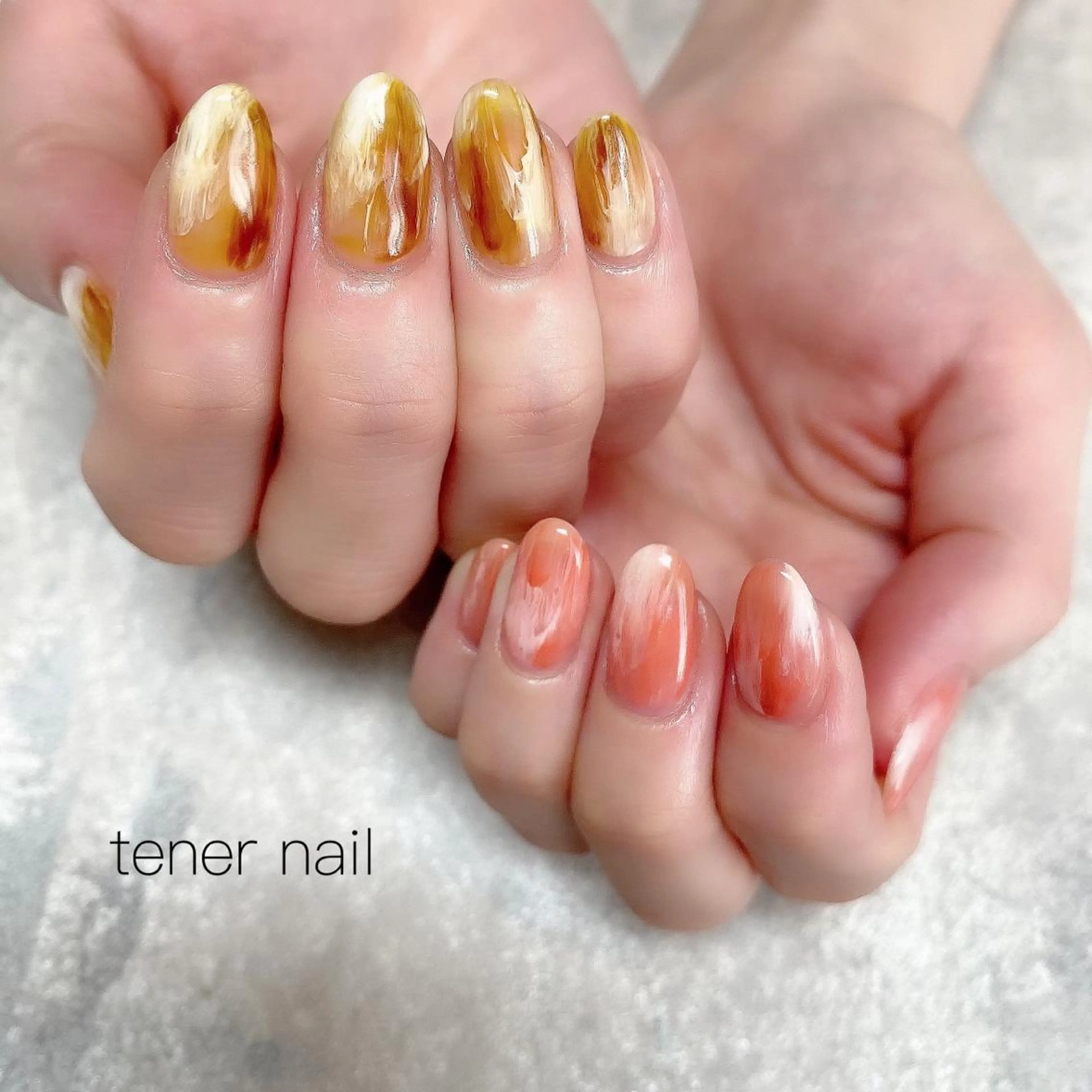 ネイル ニュアンスネイル テネルネイル tener nailのネイルデザイン