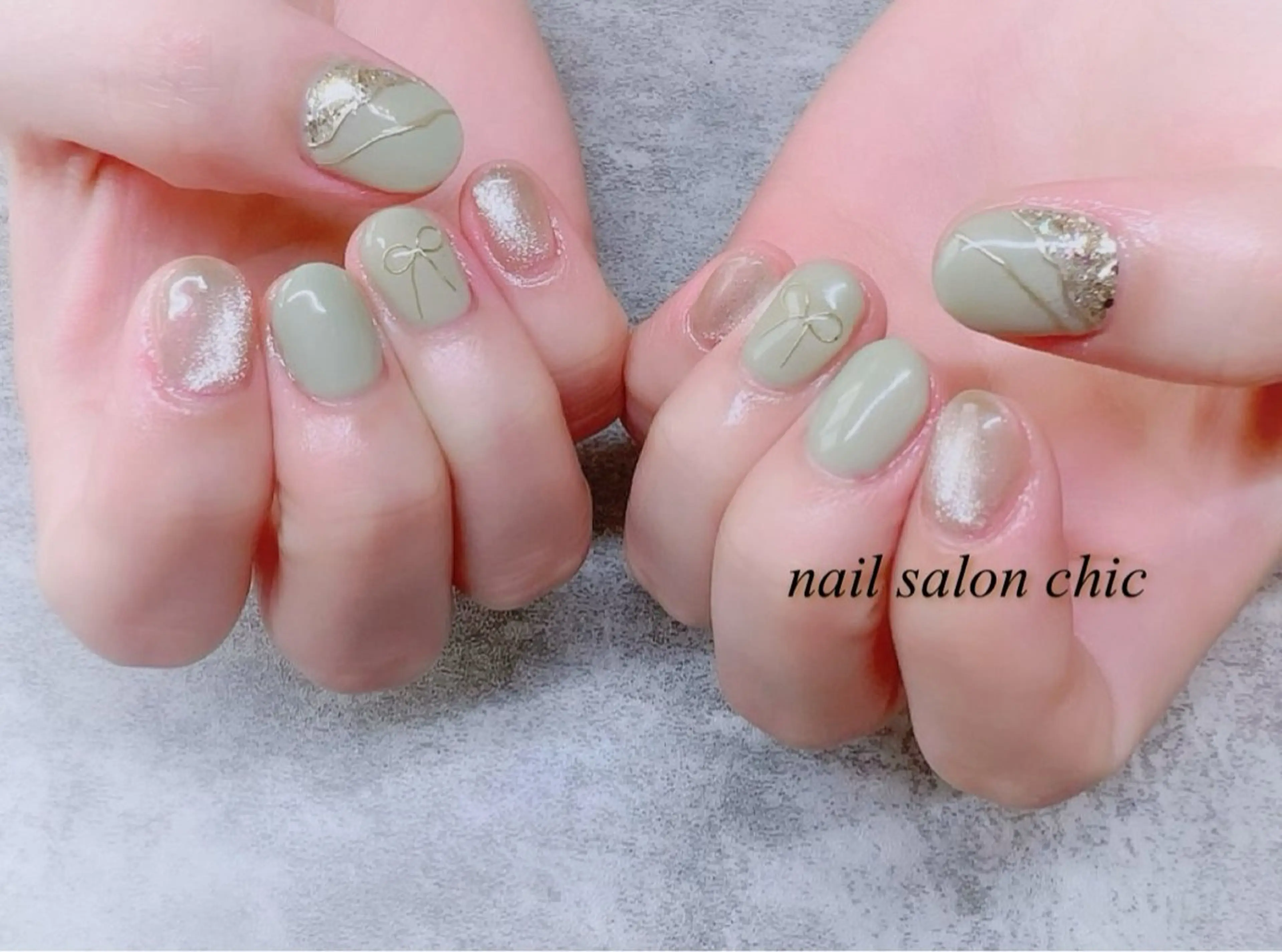 ネイル ハンドネイル nail salon chicのネイルデザイン