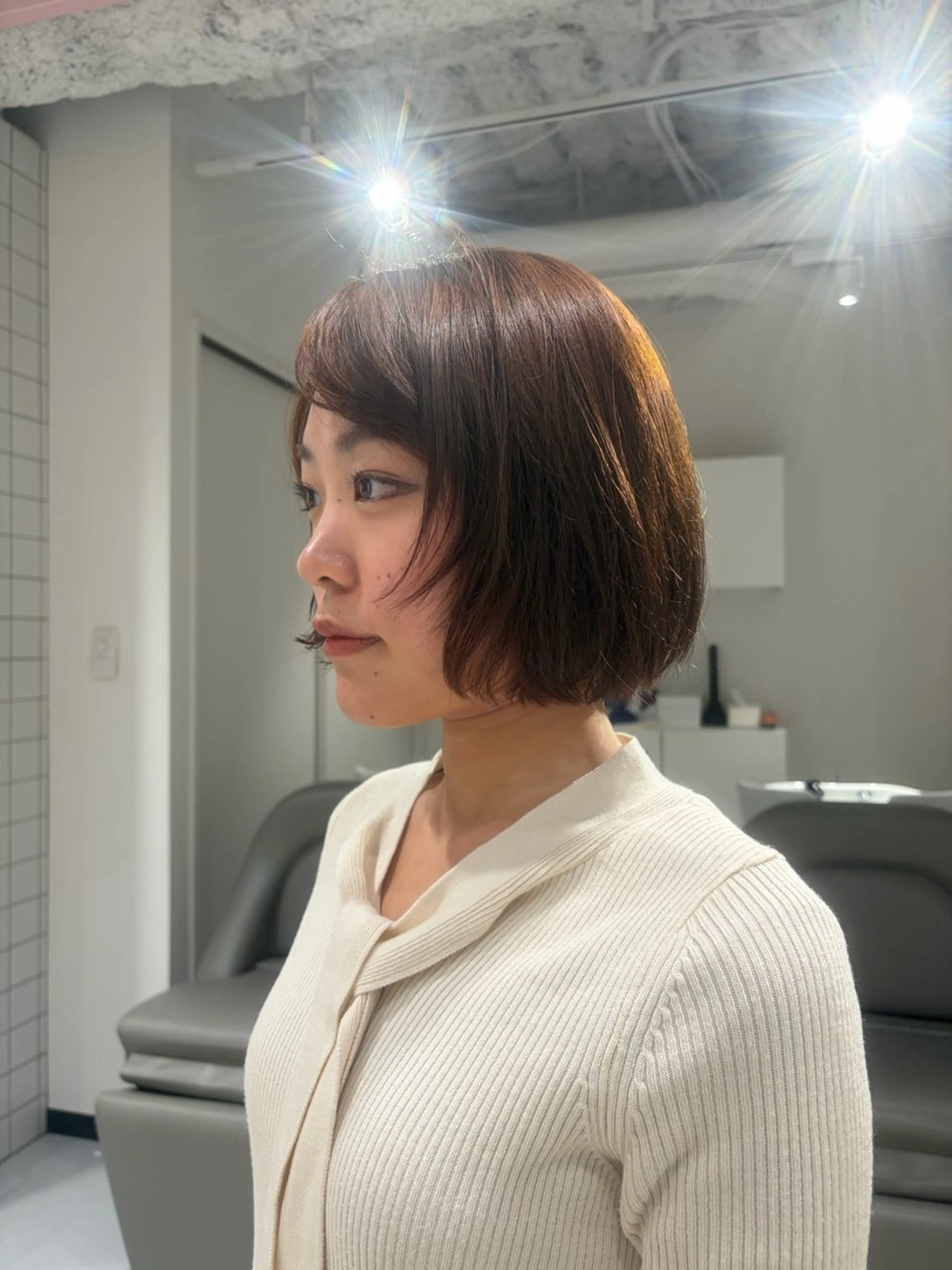 パーマ ボブ HARUHI 銀座 美容師౨ৎ⋆˚のヘアスタイル