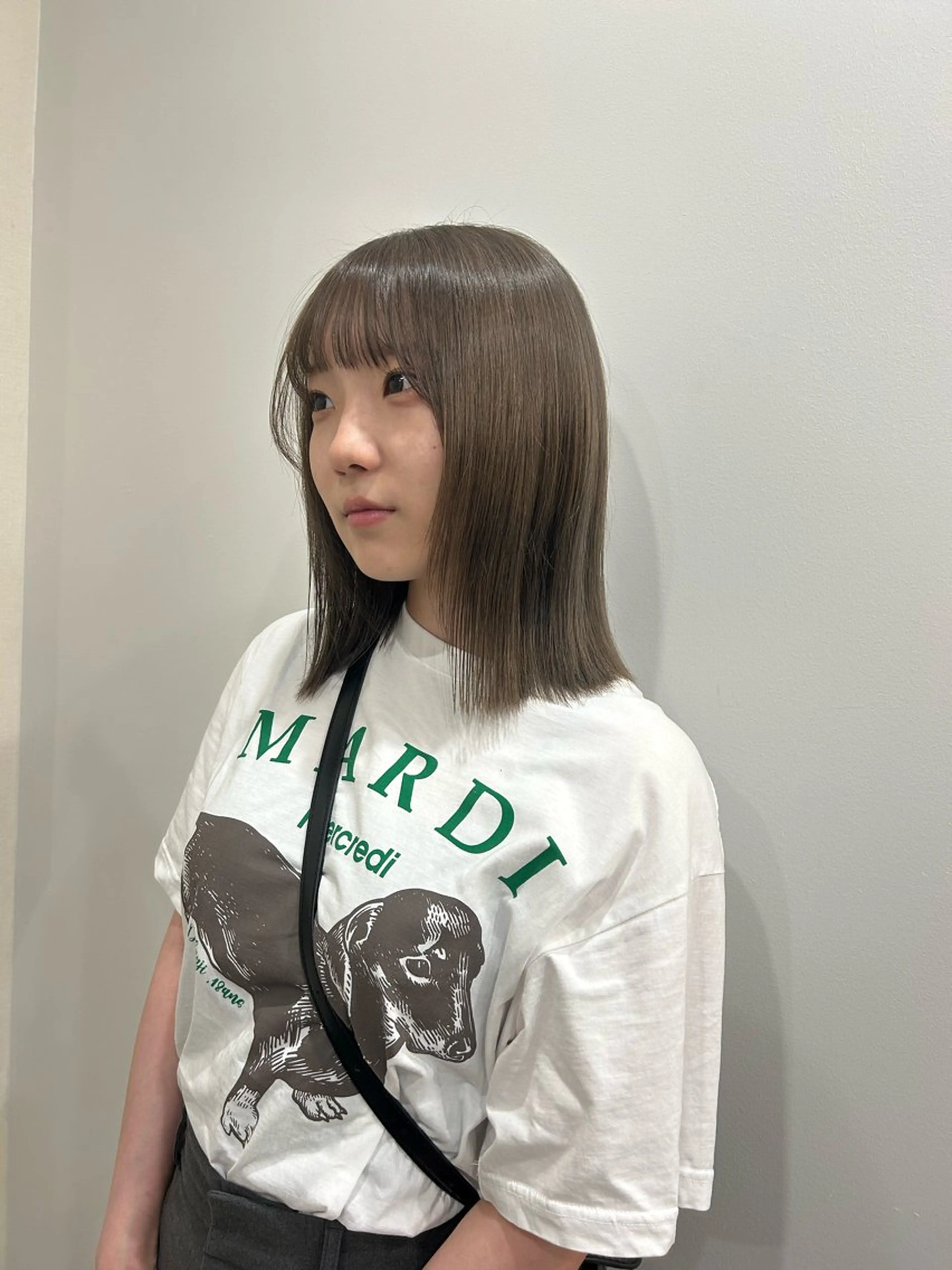 ミディアム ヘアカラー hair&eye🎀 /momoKaのヘアスタイル